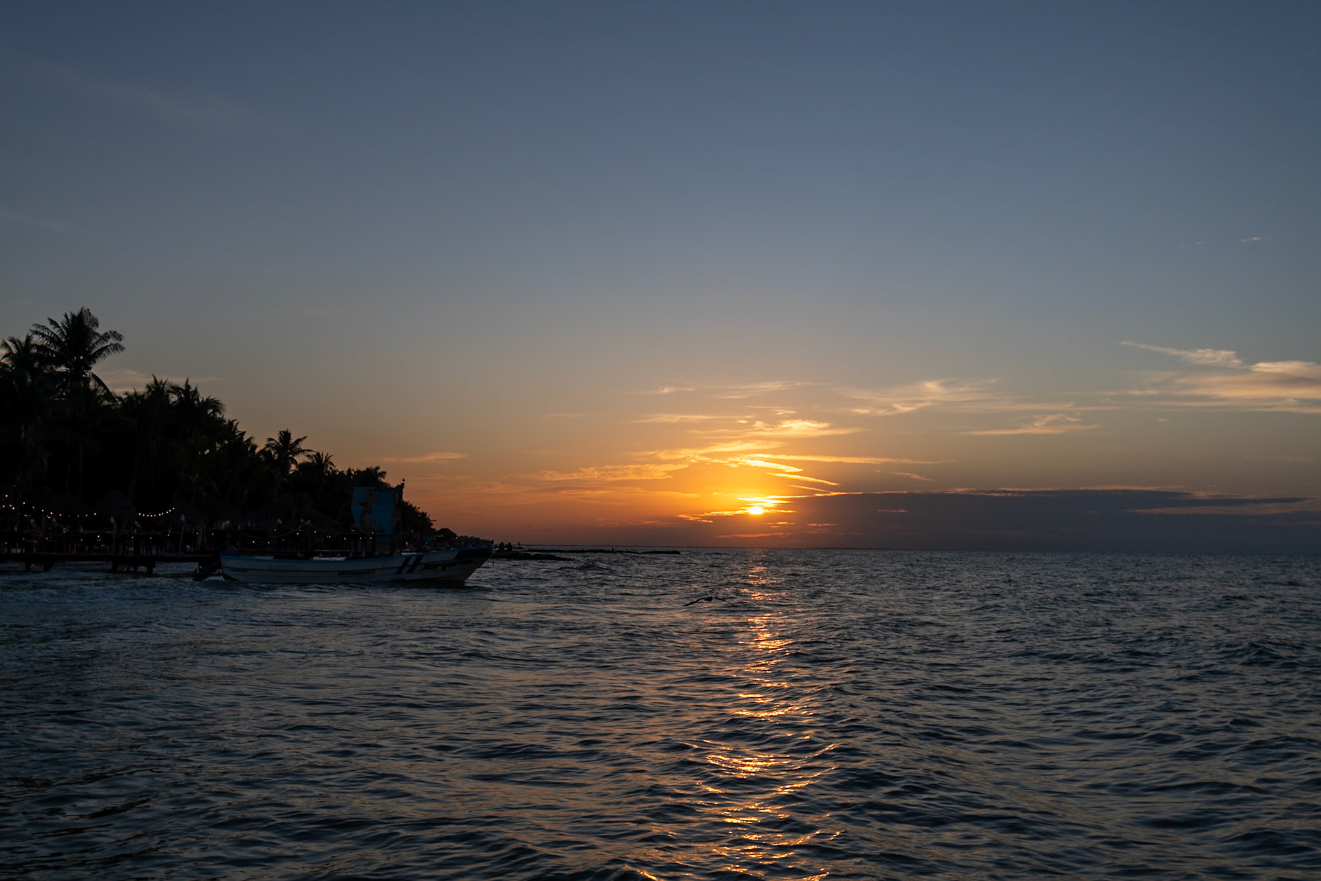Sunset at Holbox