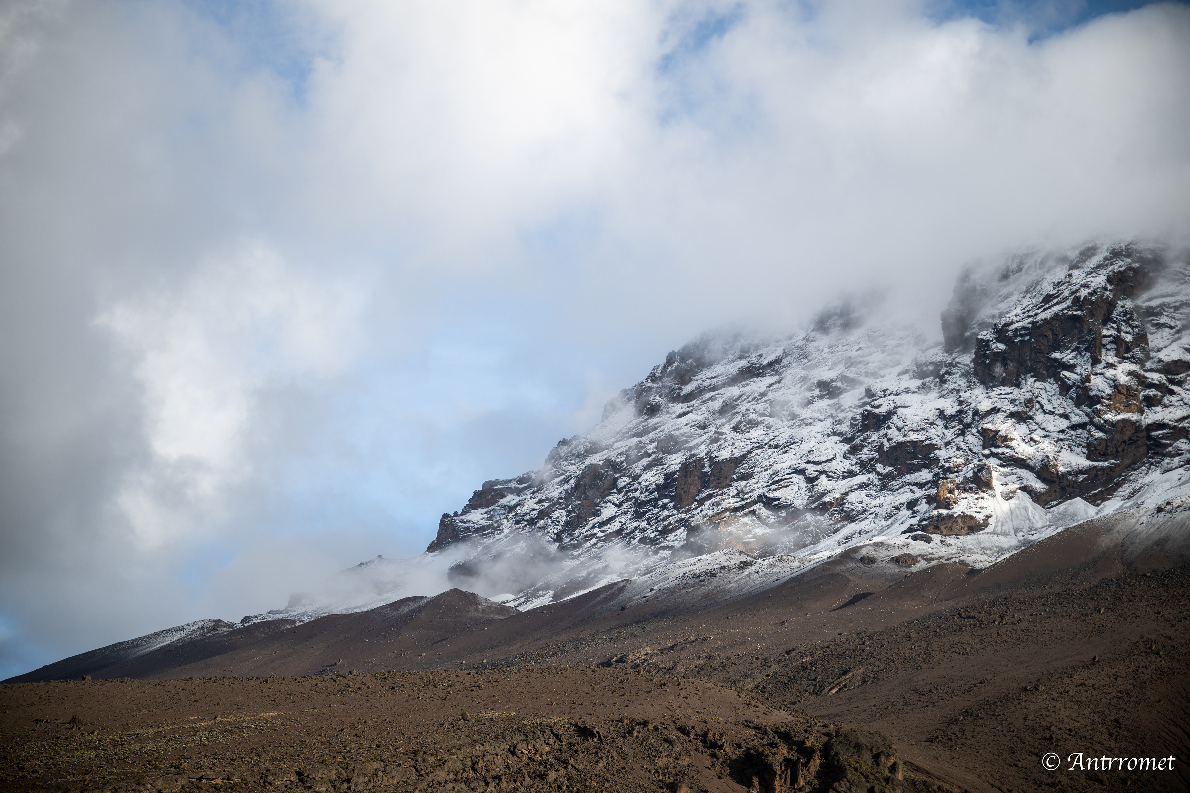 Day 5: Sunrise view from Karanga camp