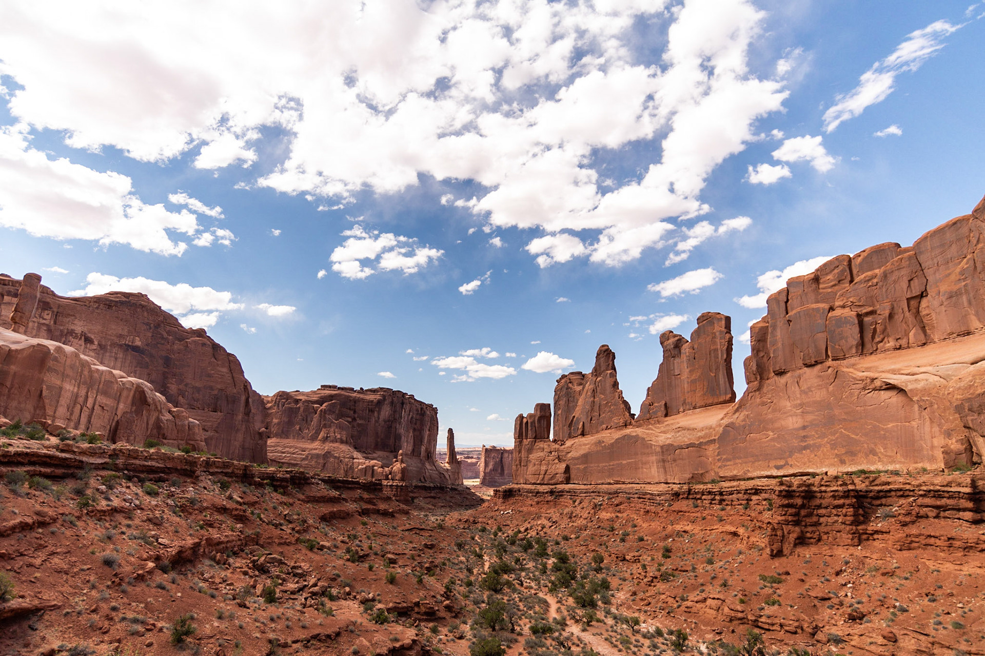 From Park Avenue trailhead
