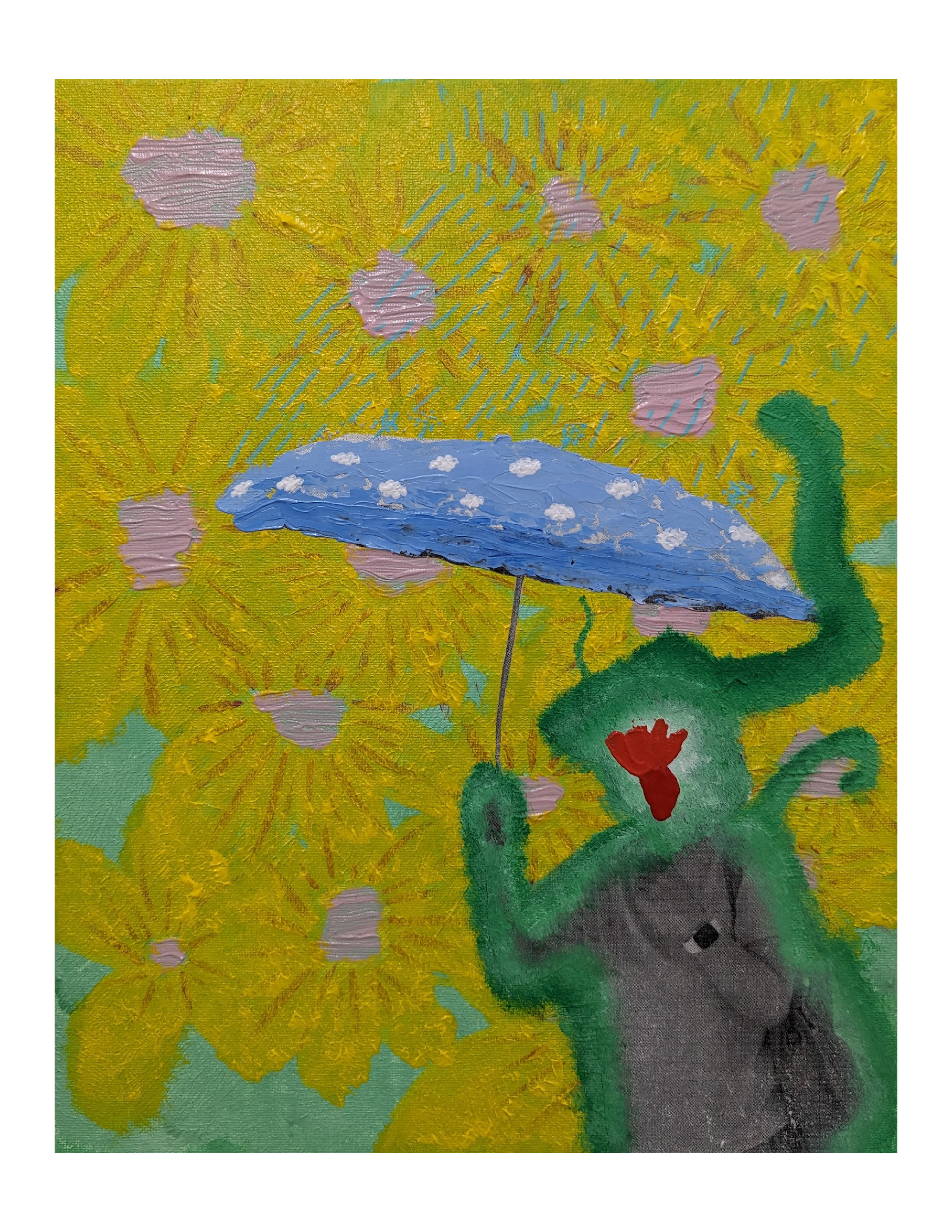 “Manifestación del aura No. 2”_2023_27.94 cm x 35.56 cm