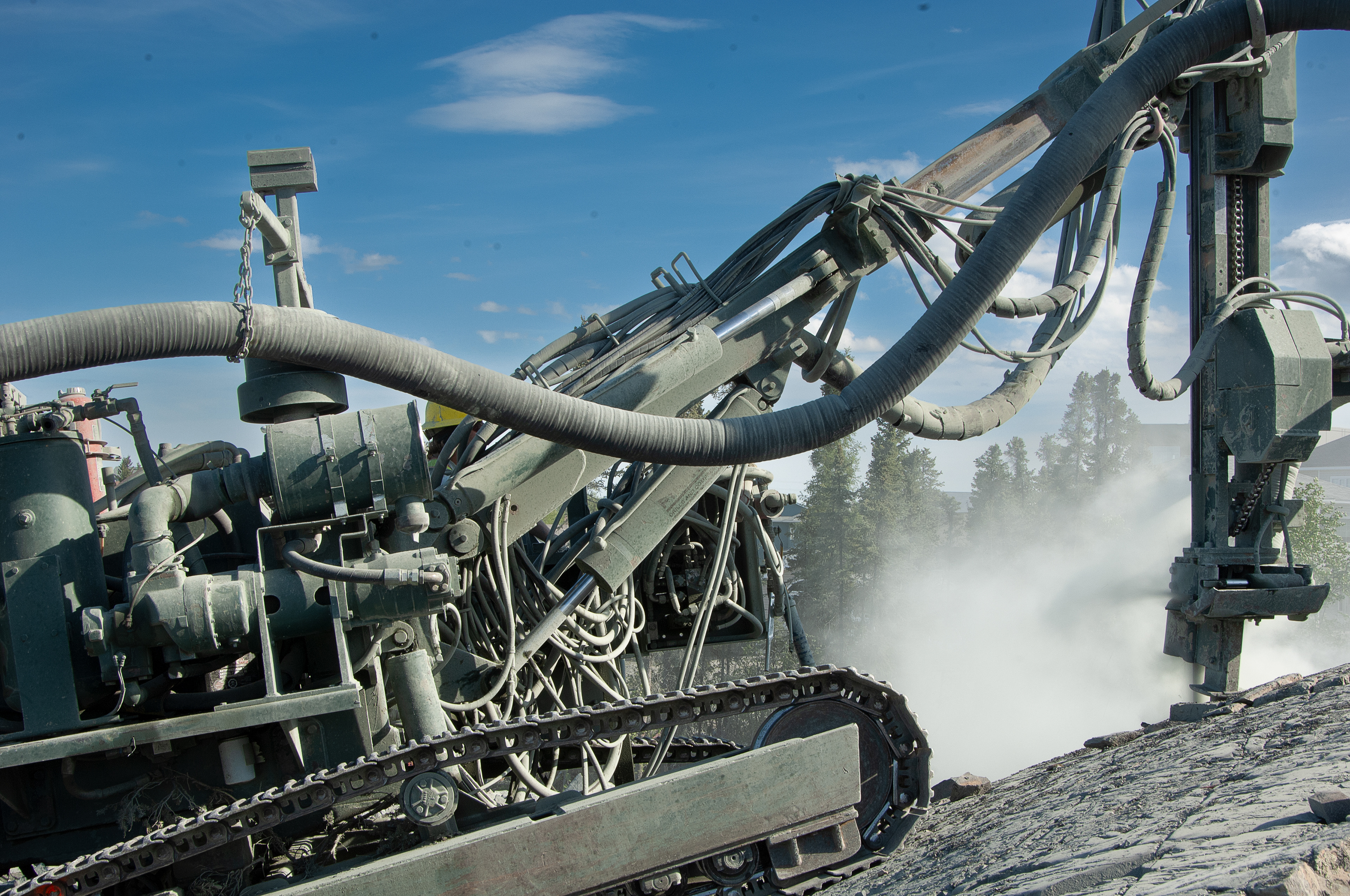Drilling basements in Canadian shield