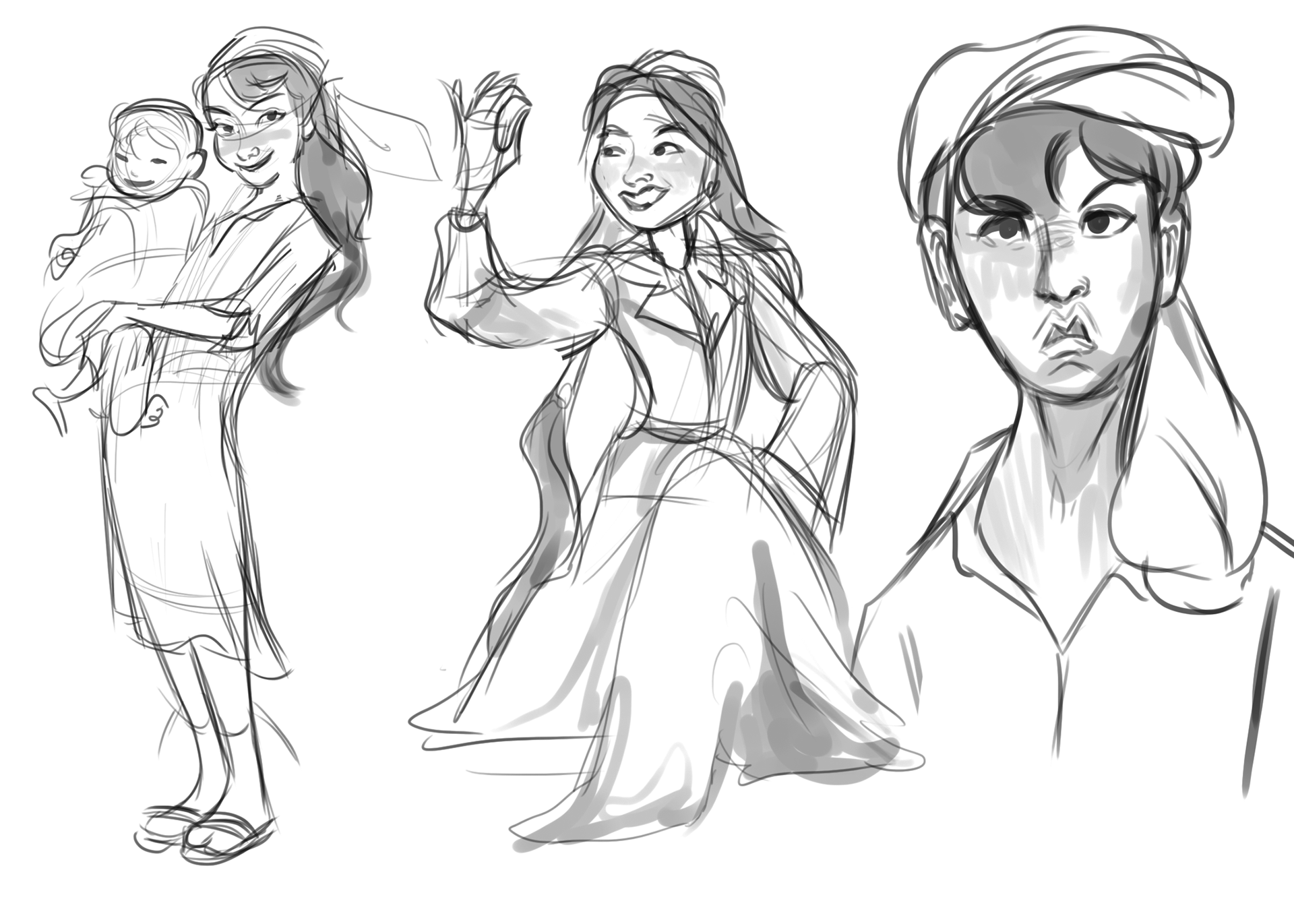 Zahra Merchant - Character Design