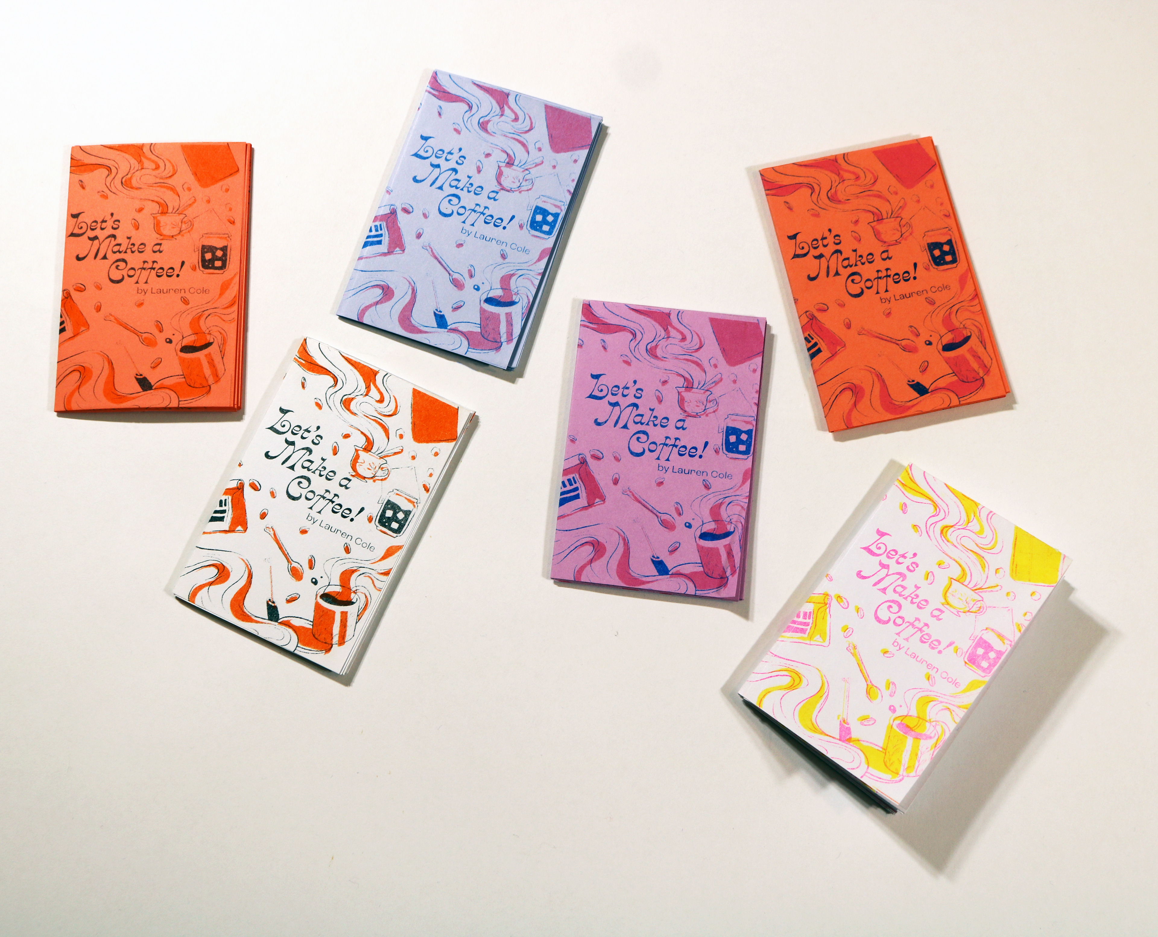 "Let's Make a Coffee" Assembled Zines