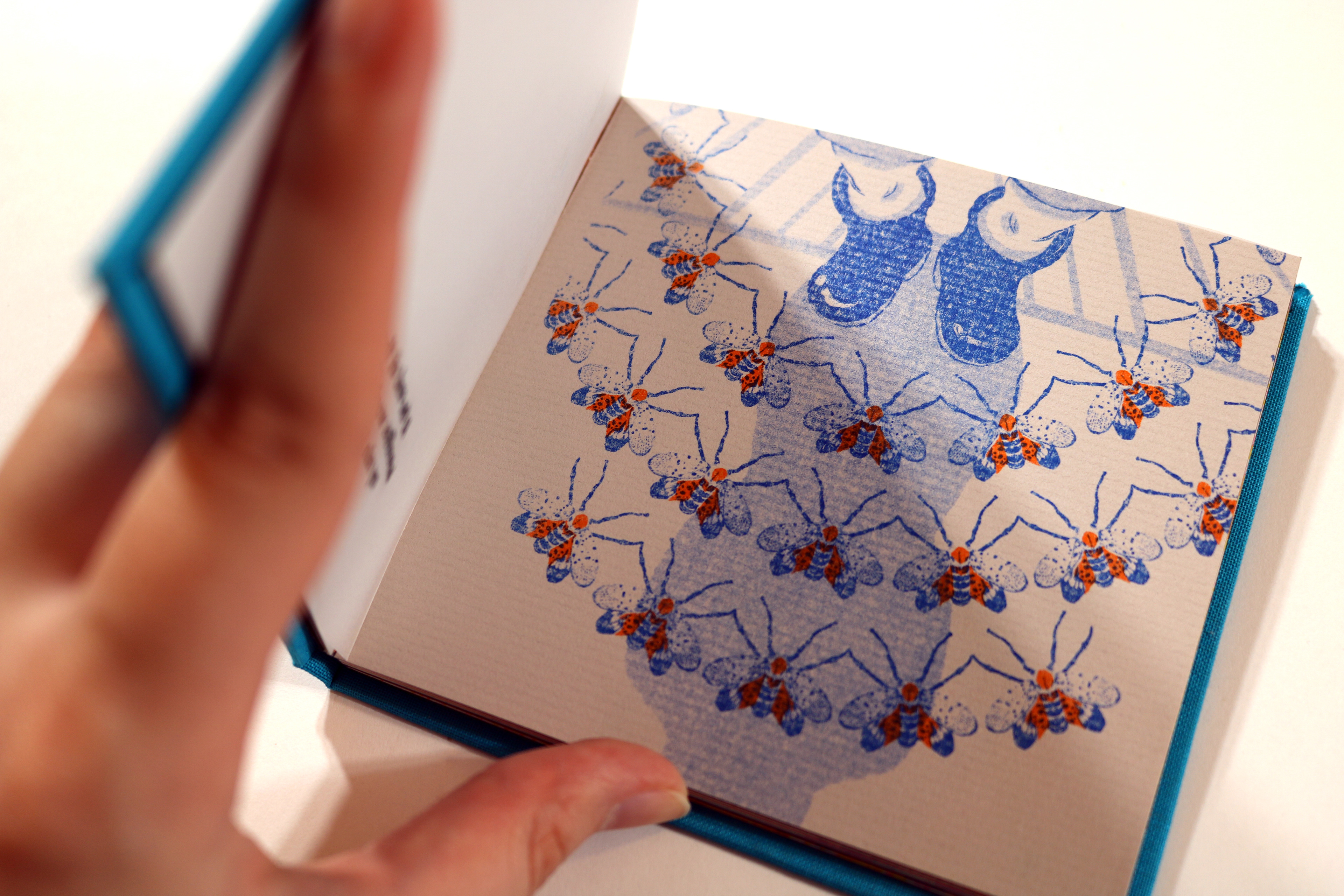"Creature Collectanea" Spotted Lanternfly Page without Vellum