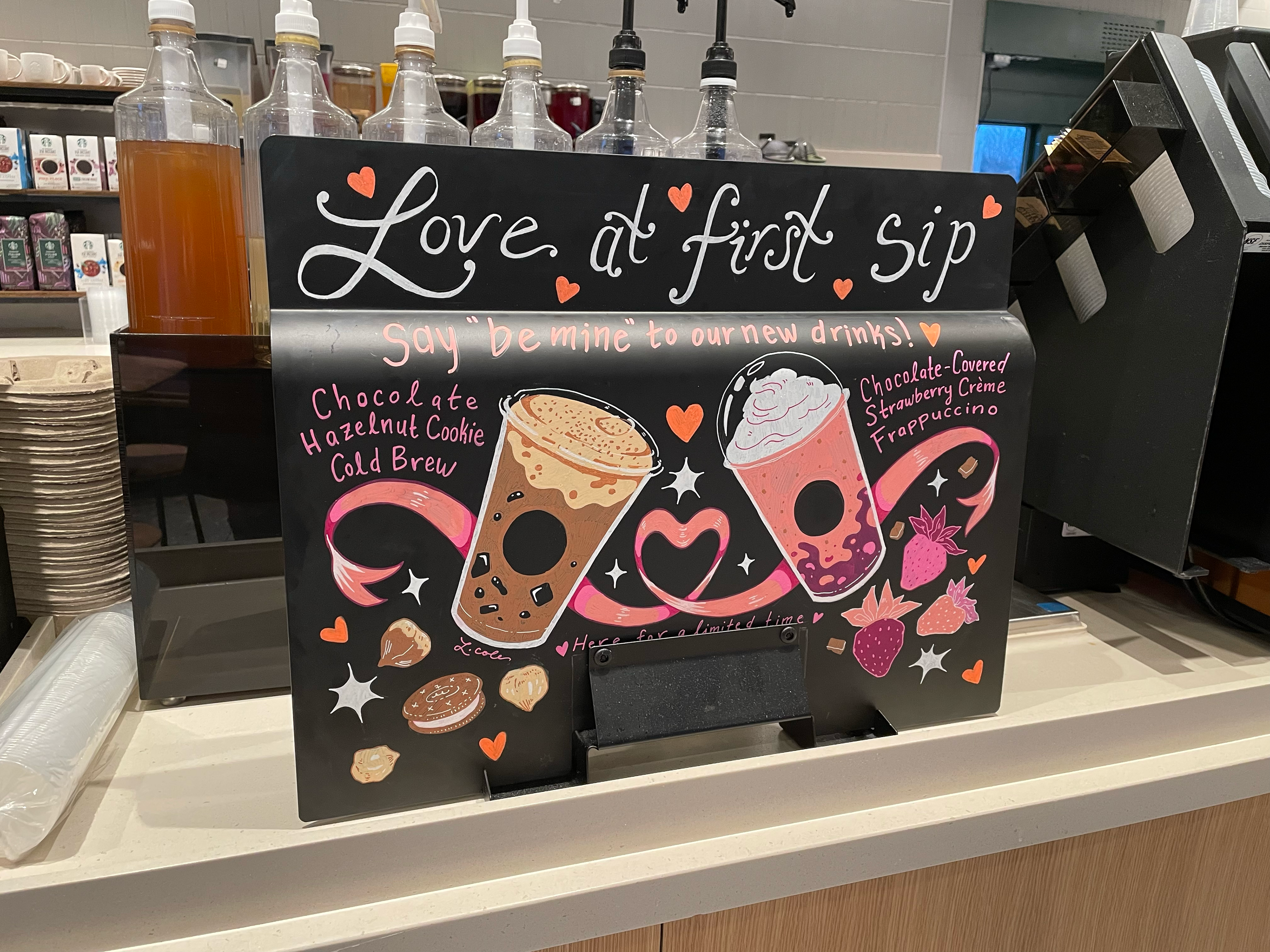 Valentine's Featured Drinks Launch