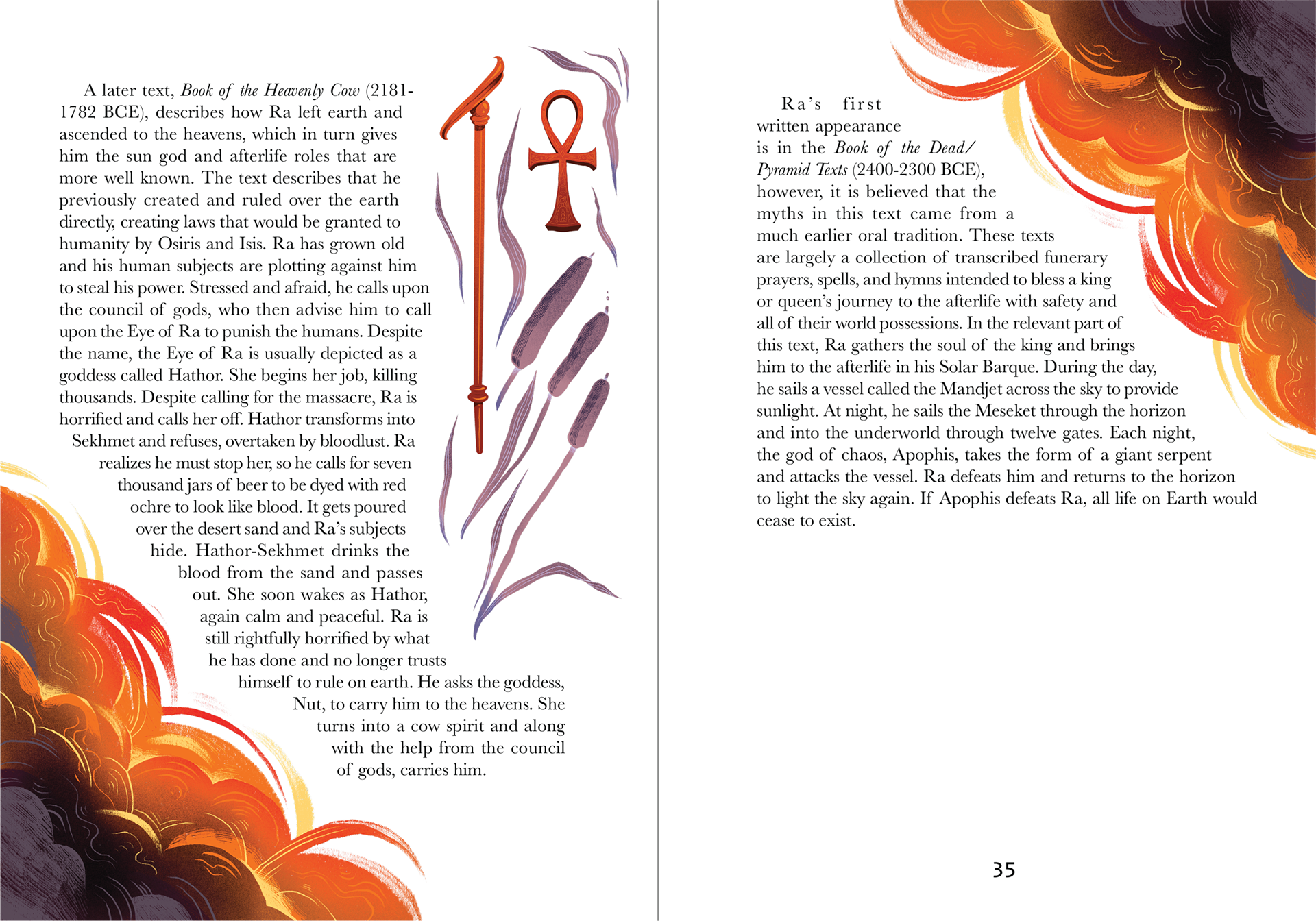 Ra & the Sun Boat, Spread 2