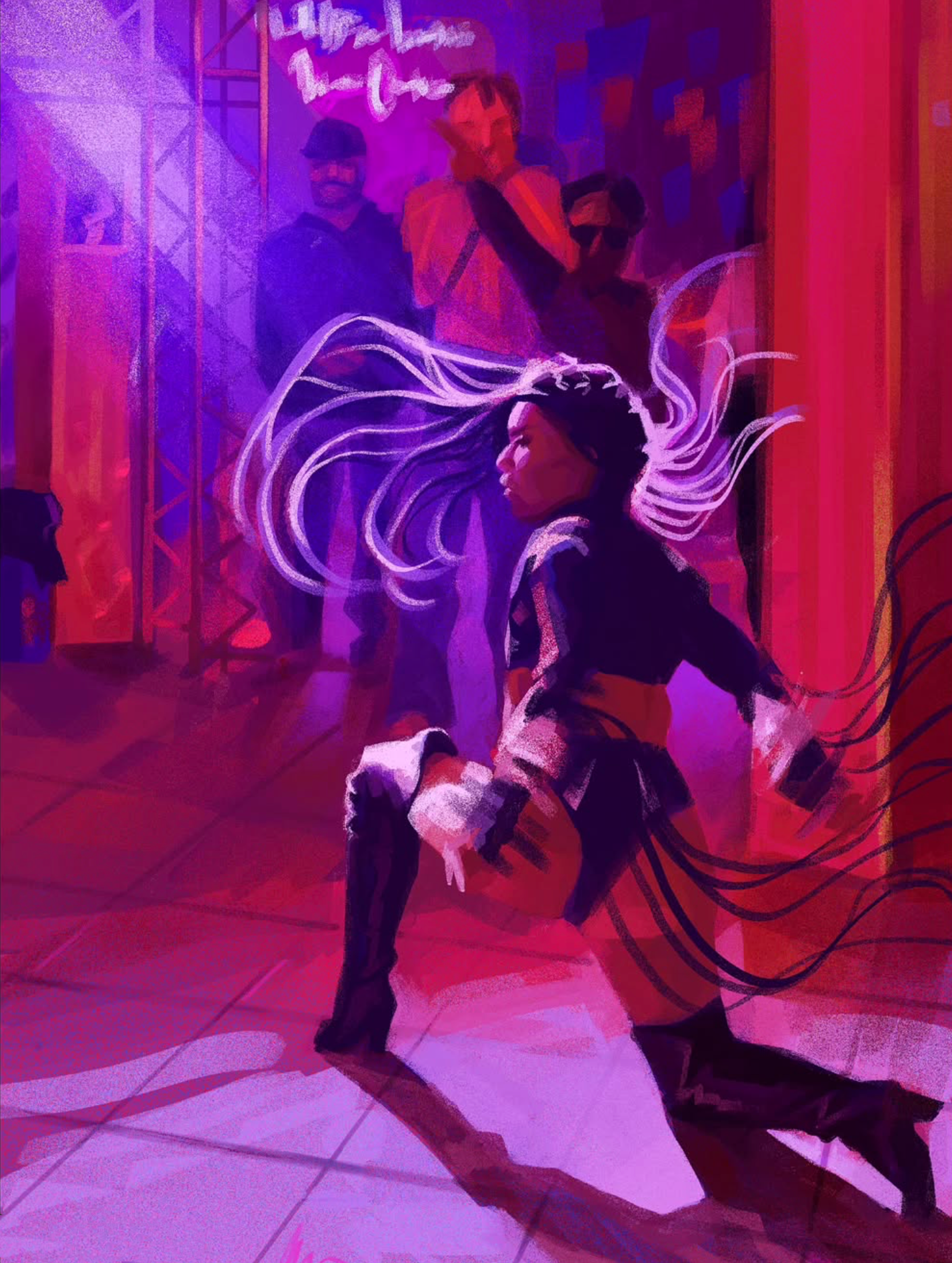 Sunset St, Photoshop