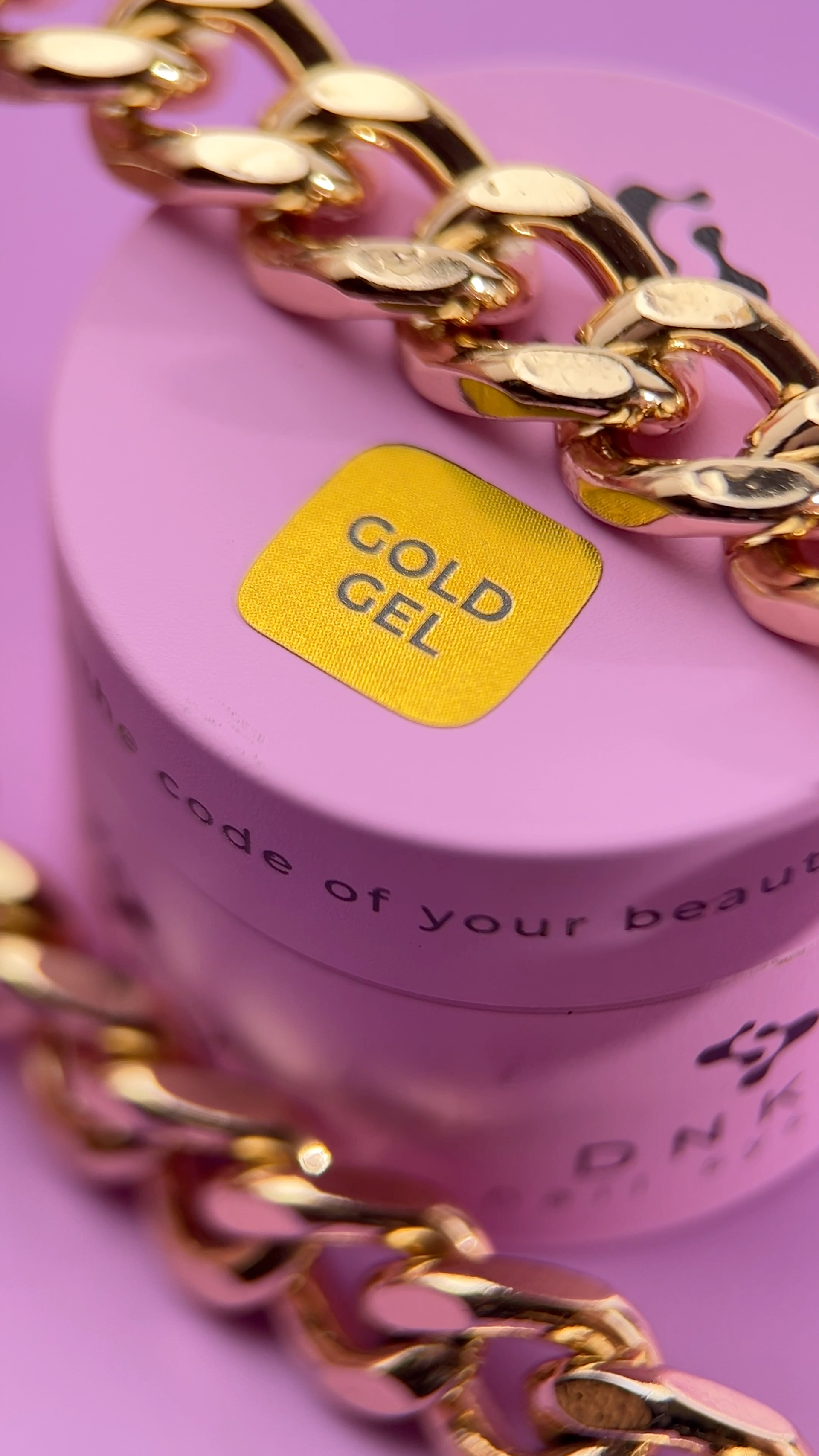 Gold Gel paint DNKa, 5 ml - 235 грн.