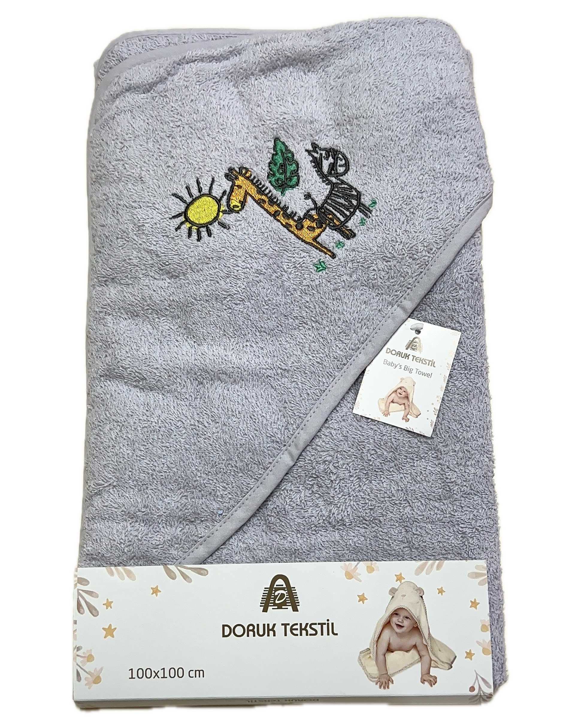Рушник махровий дитячій кутовий 100х100см - 490 грн.