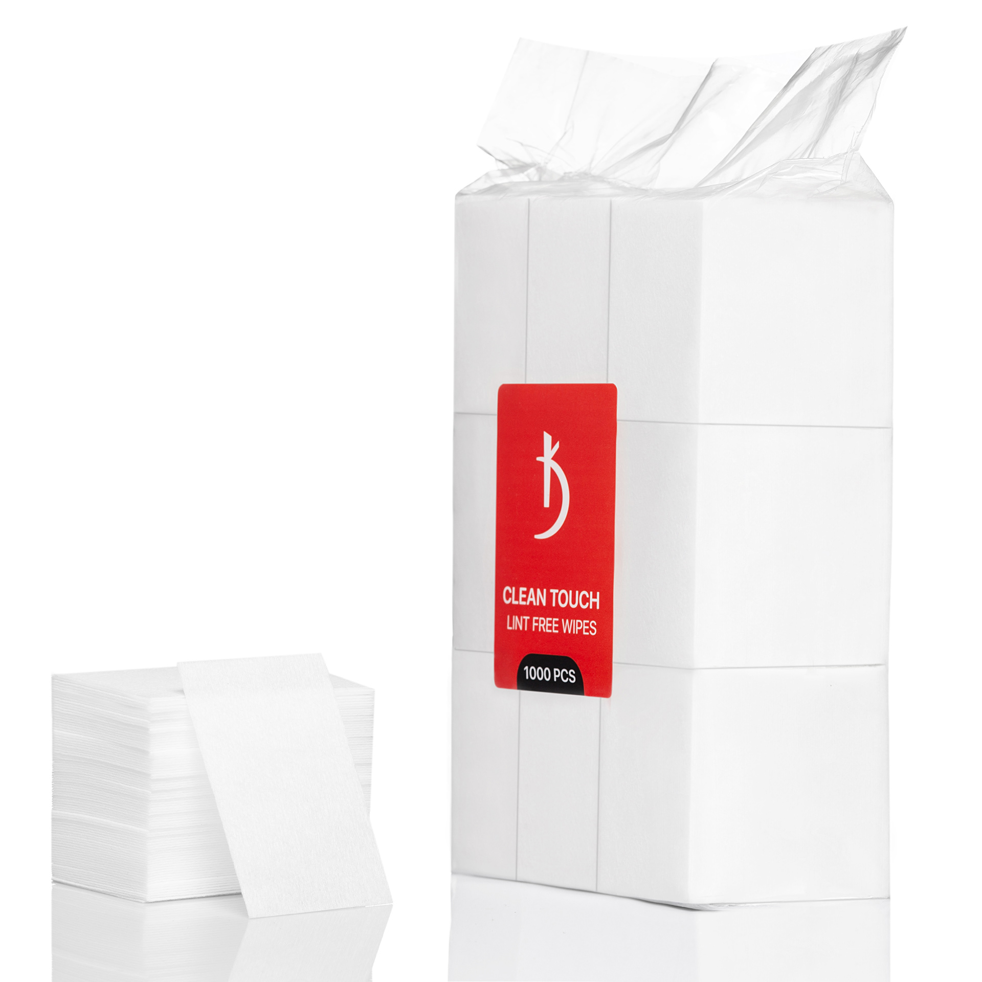 Kodi Professional Сухі безворсові серветки Clean Touch Lint free Wipes (1000 шт/уп) - 102 грн.