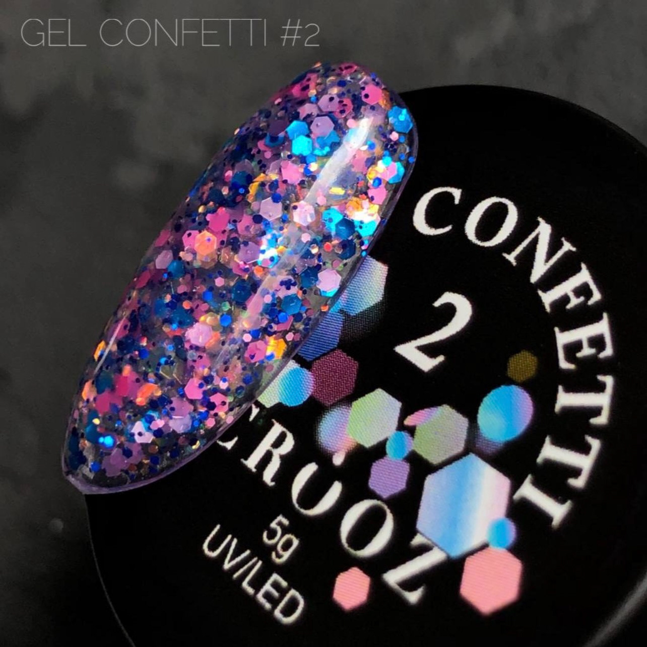 Crooz гель-фарба Confetti - 90 грн.