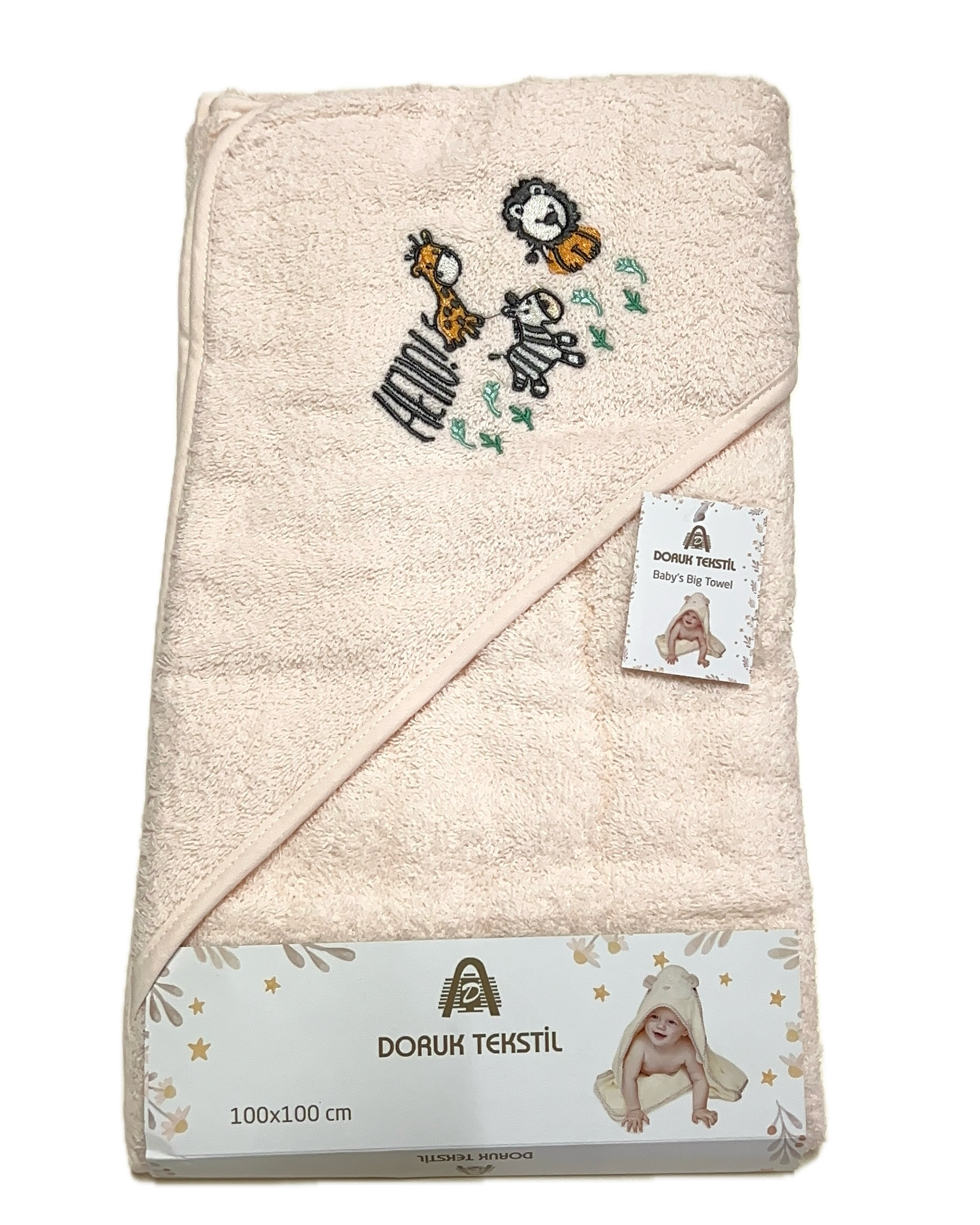 Рушник махровий дитячій кутовий 100х100см - 490 грн.