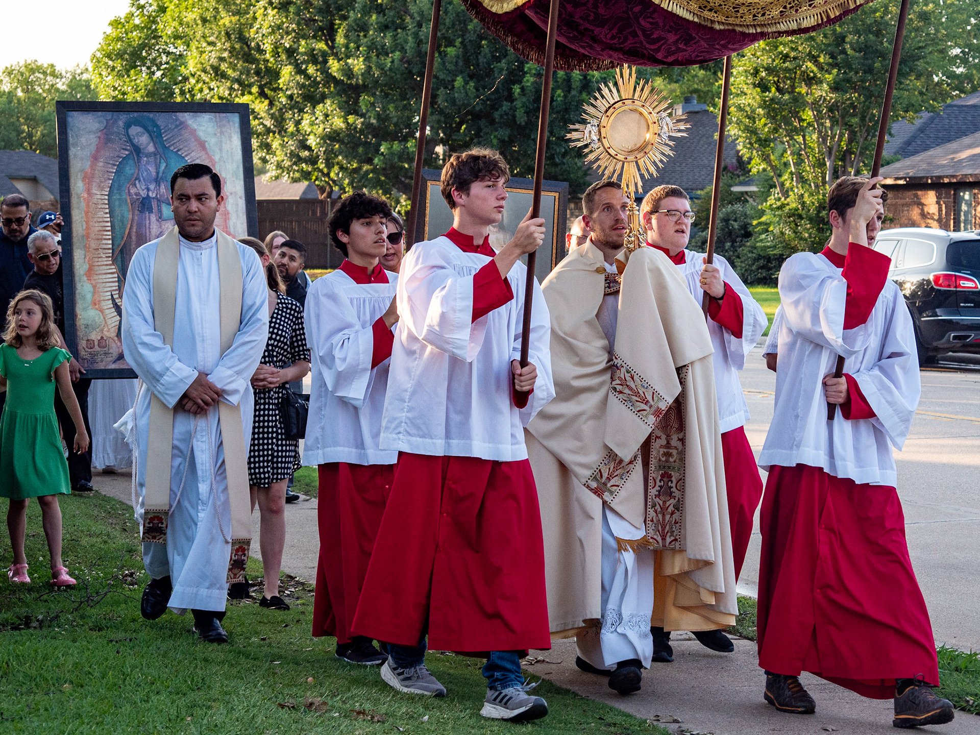 St Ann Coppell Corpus Christi Procession 2024