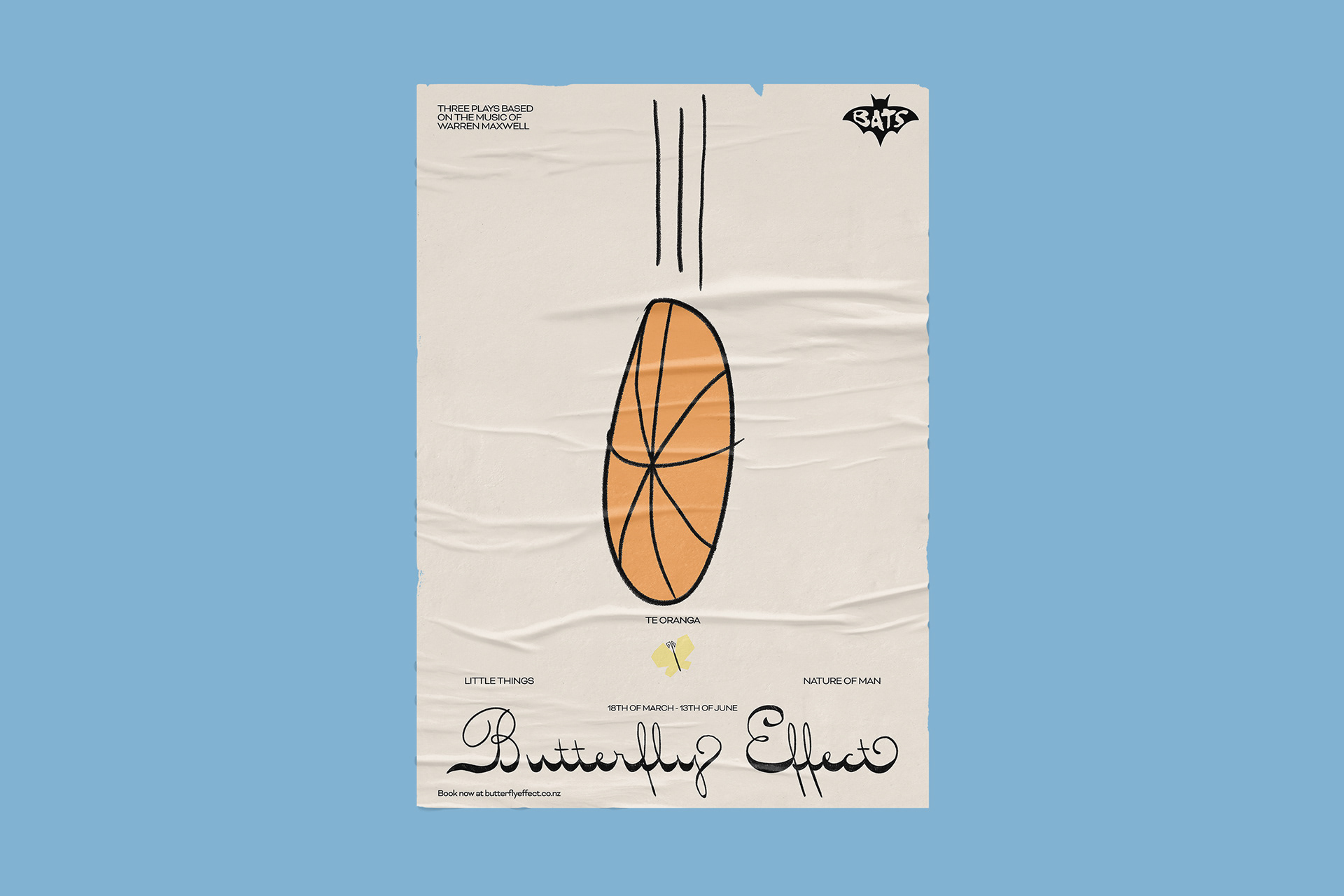 Butterfly Effect - Poster 3 - Massey University (2022)