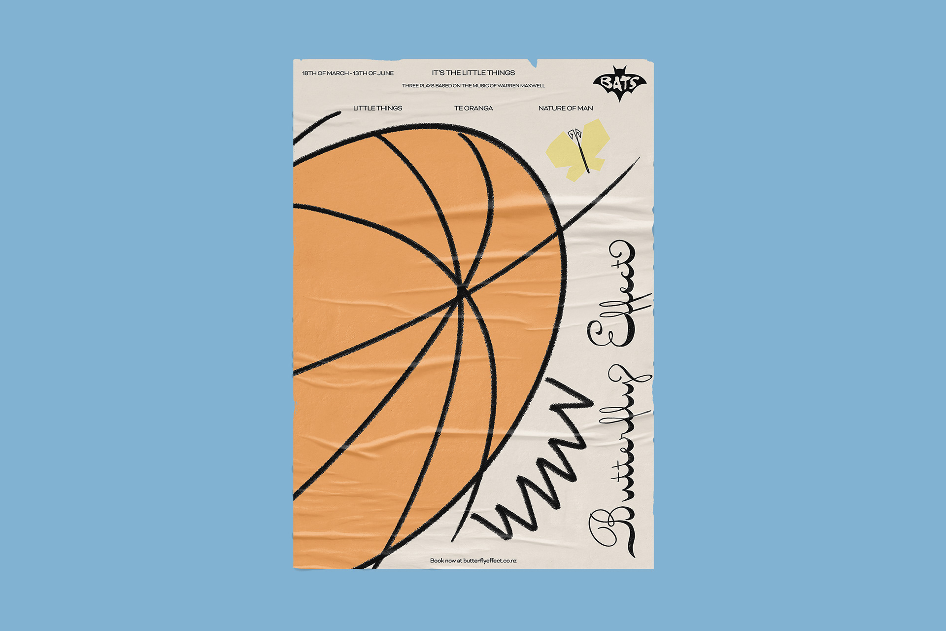 Butterfly Effect - Poster 2 - Massey University (2022)
