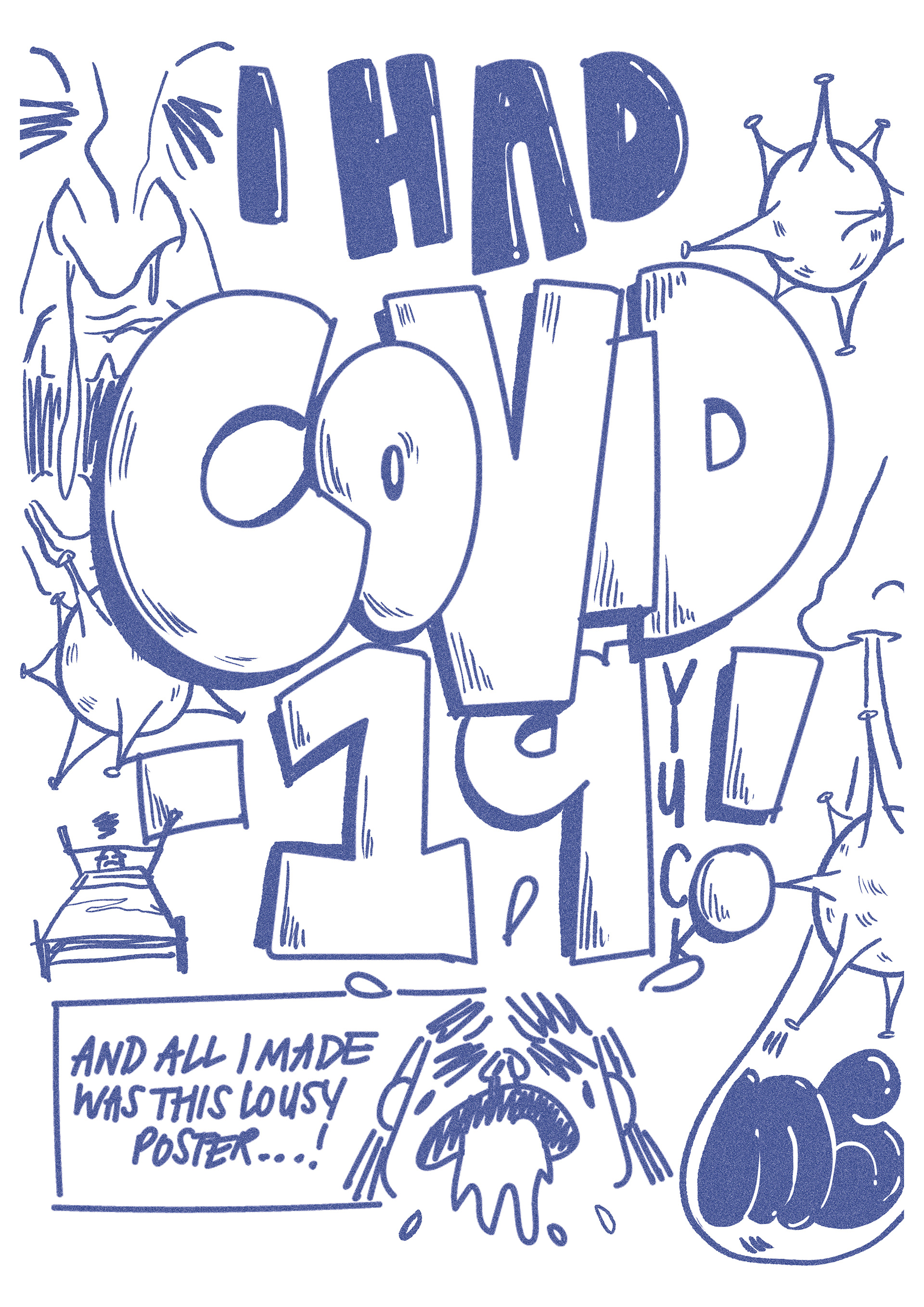 I had COVID-19! (Blue)