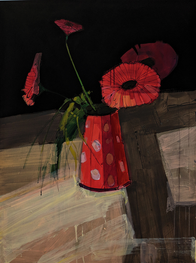 flower piece, 40" x 30"