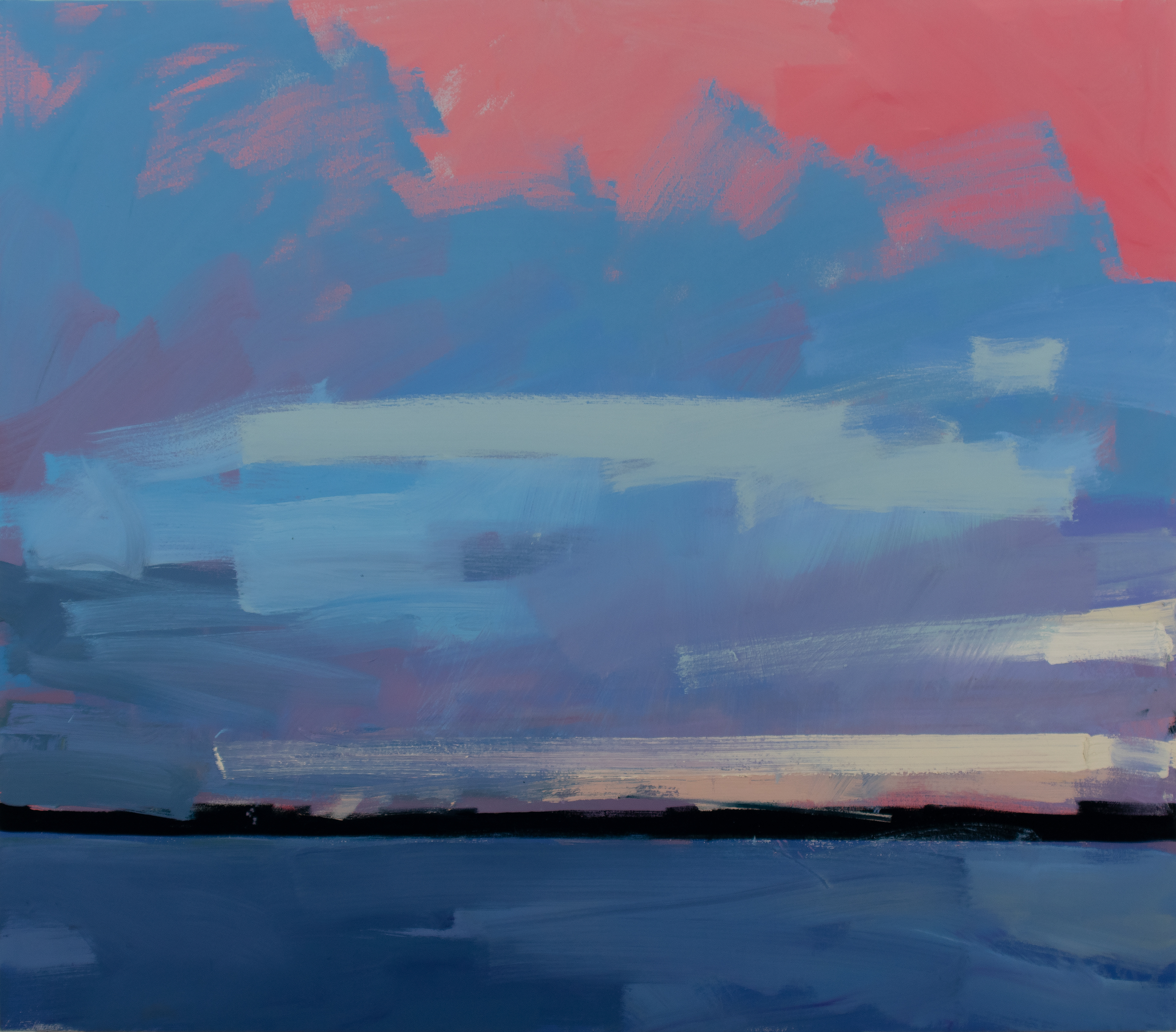 isolation painting, 42" x 48"