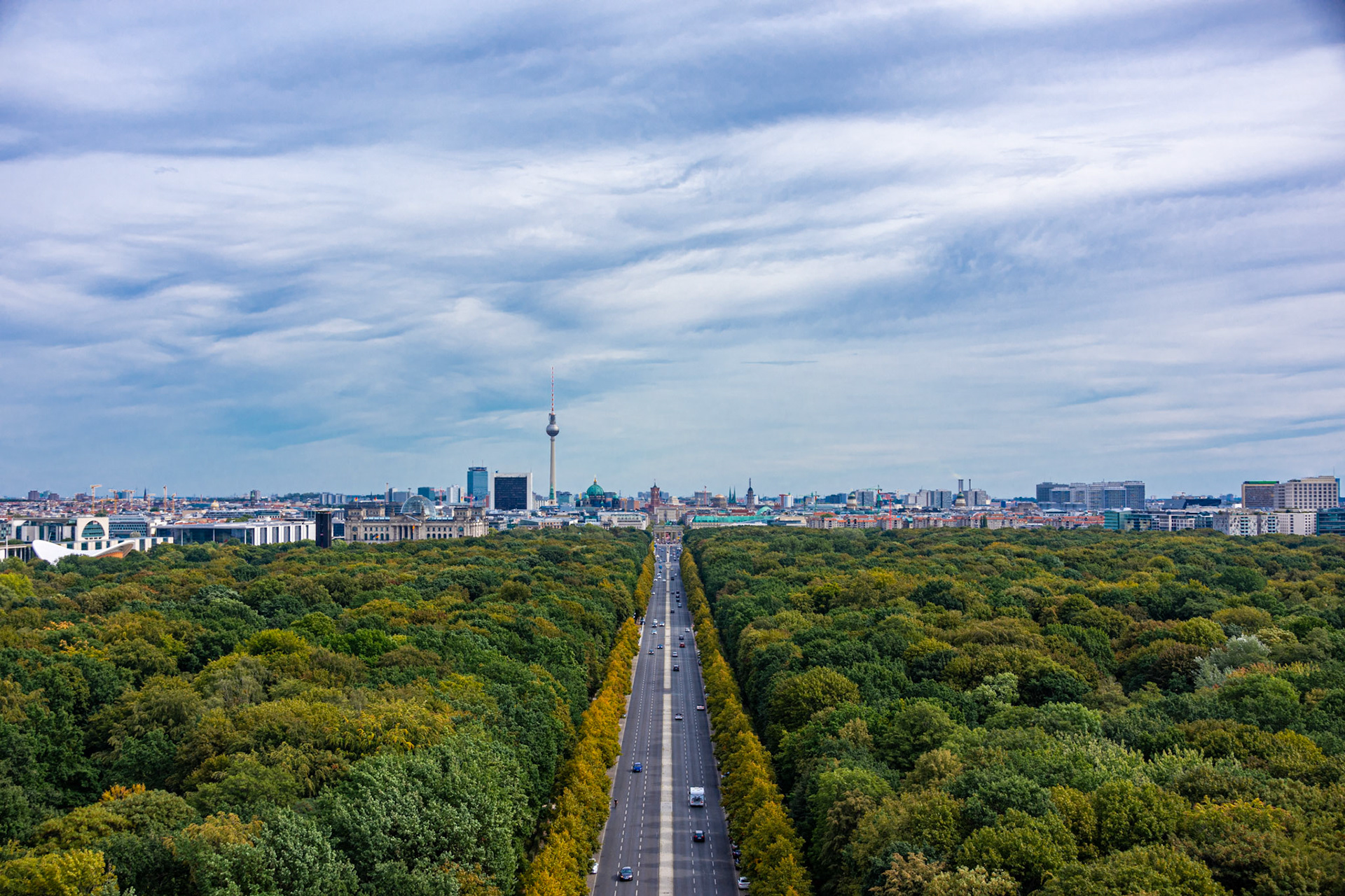 Blick von der Siegessäule