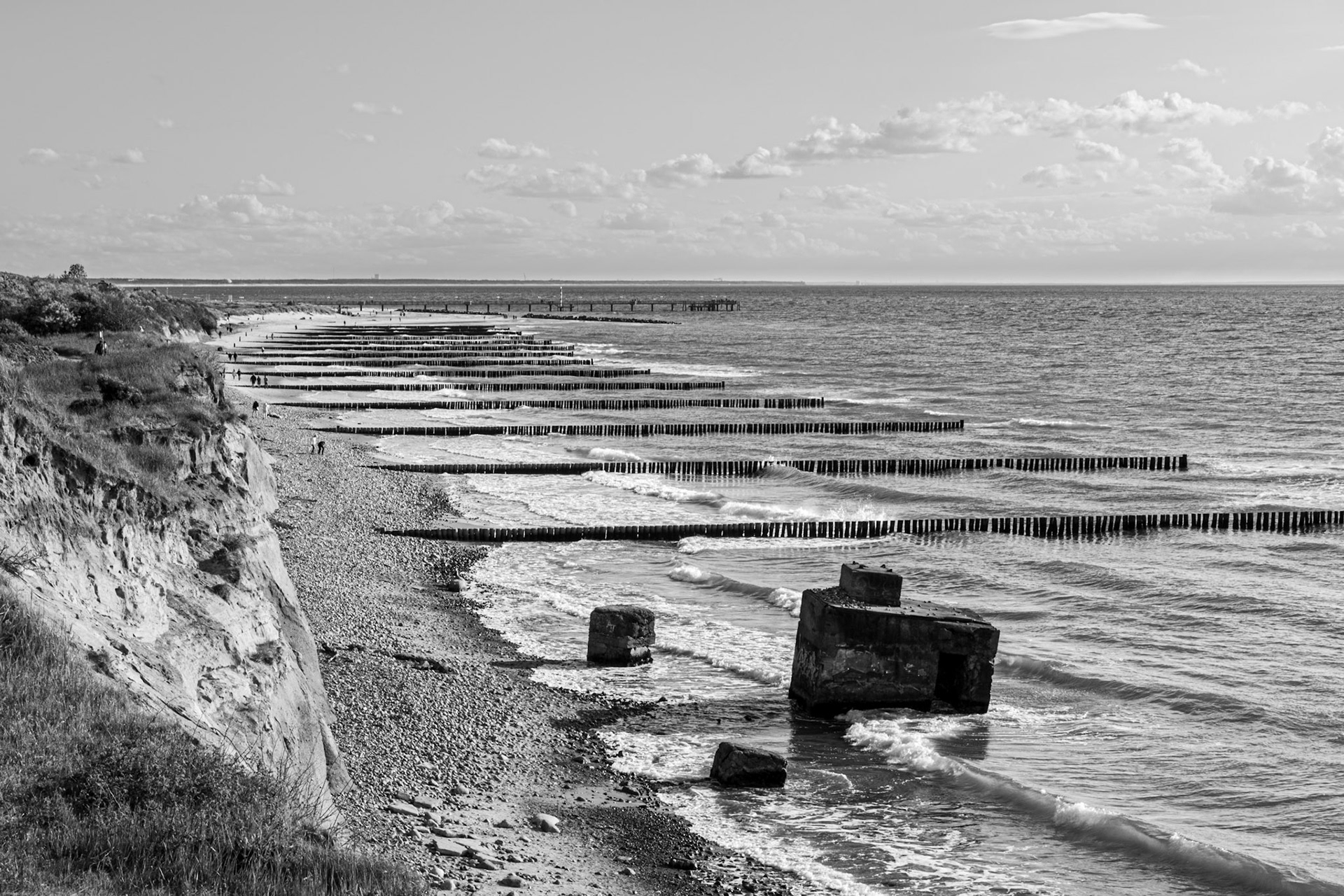 Bunkerreste zwischen Ahrenshoop und Wustrow