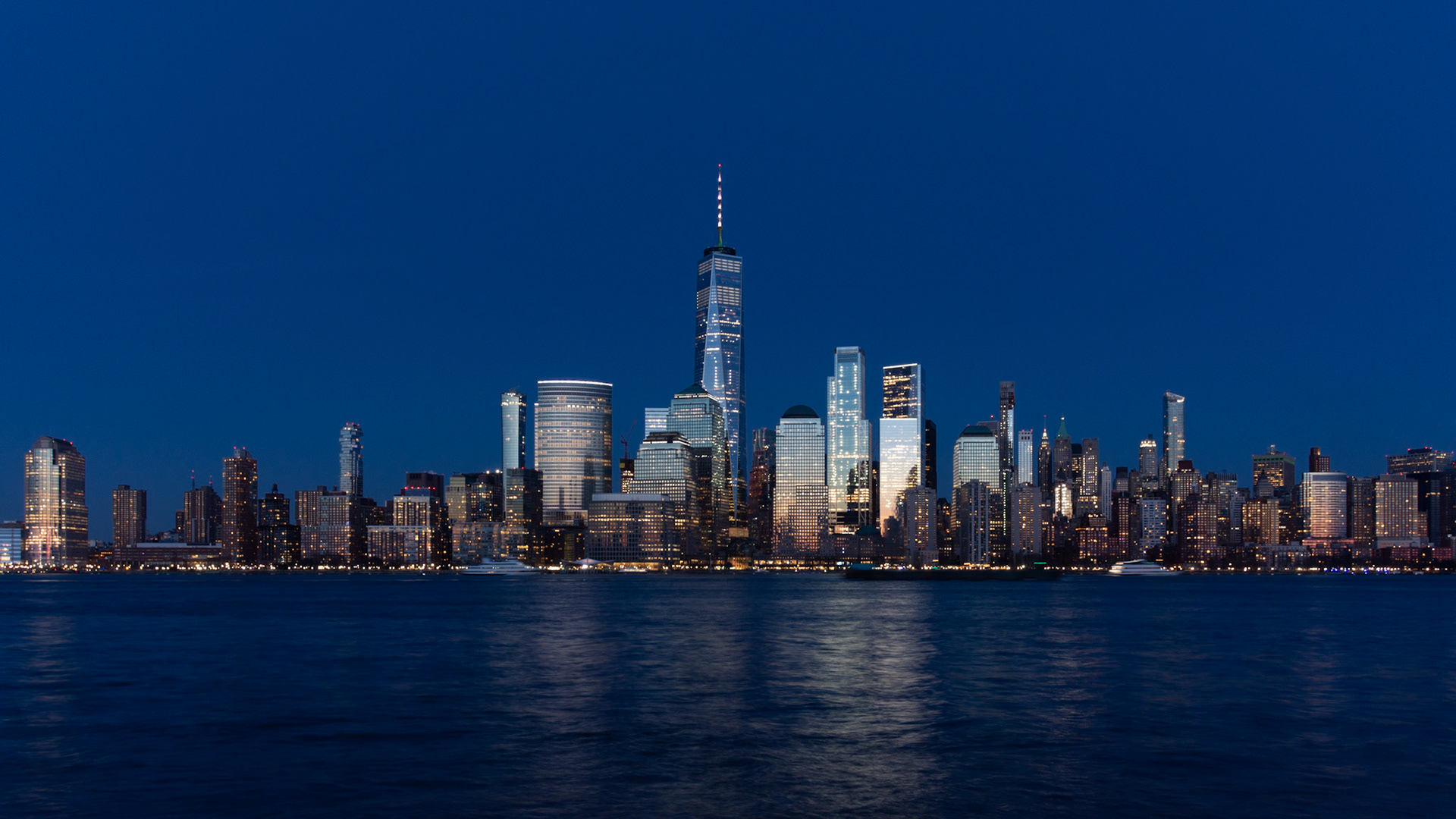 South Manhattan from Jersey City
