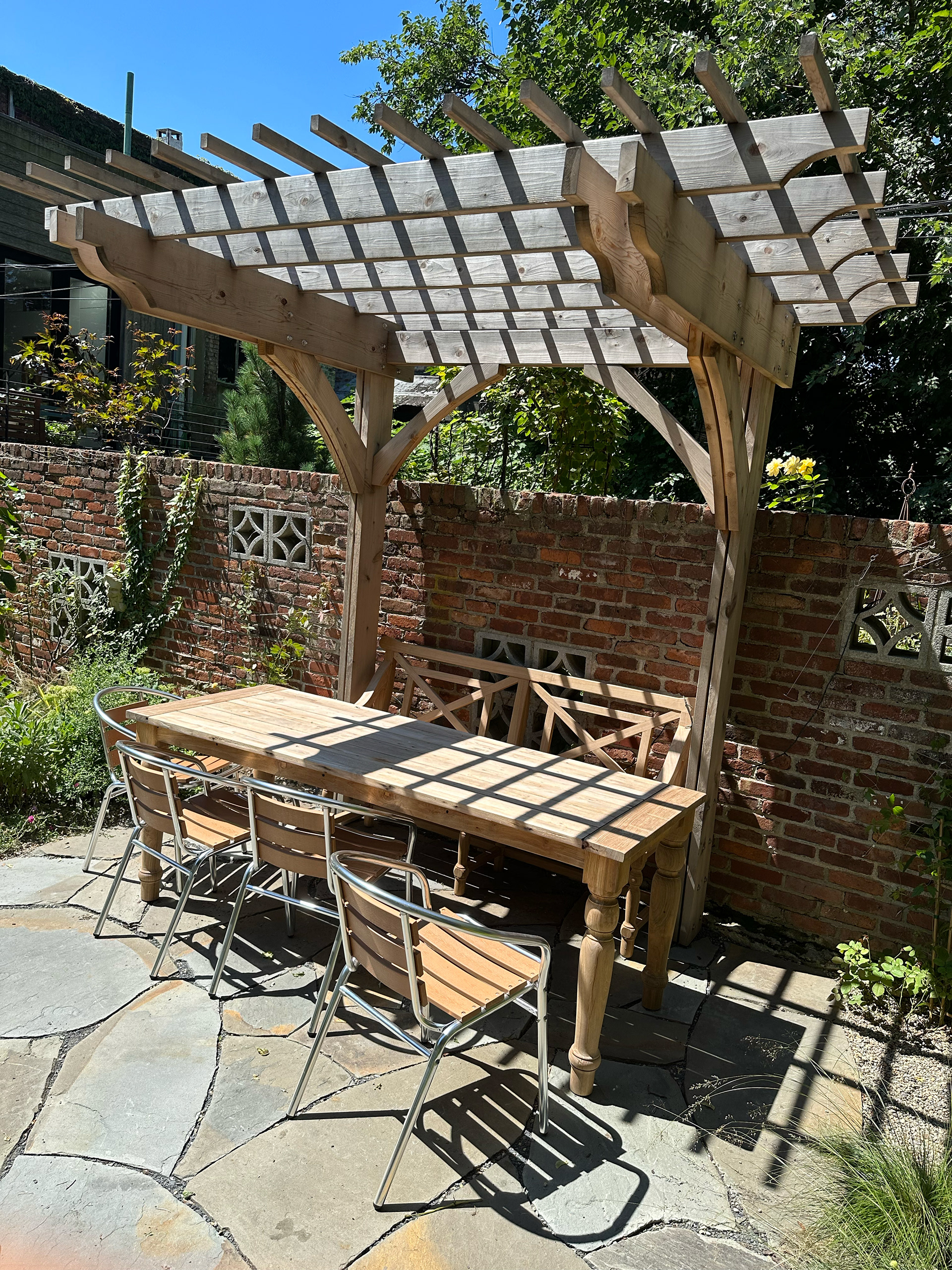 Pergola, St. John's Place, Brooklyn