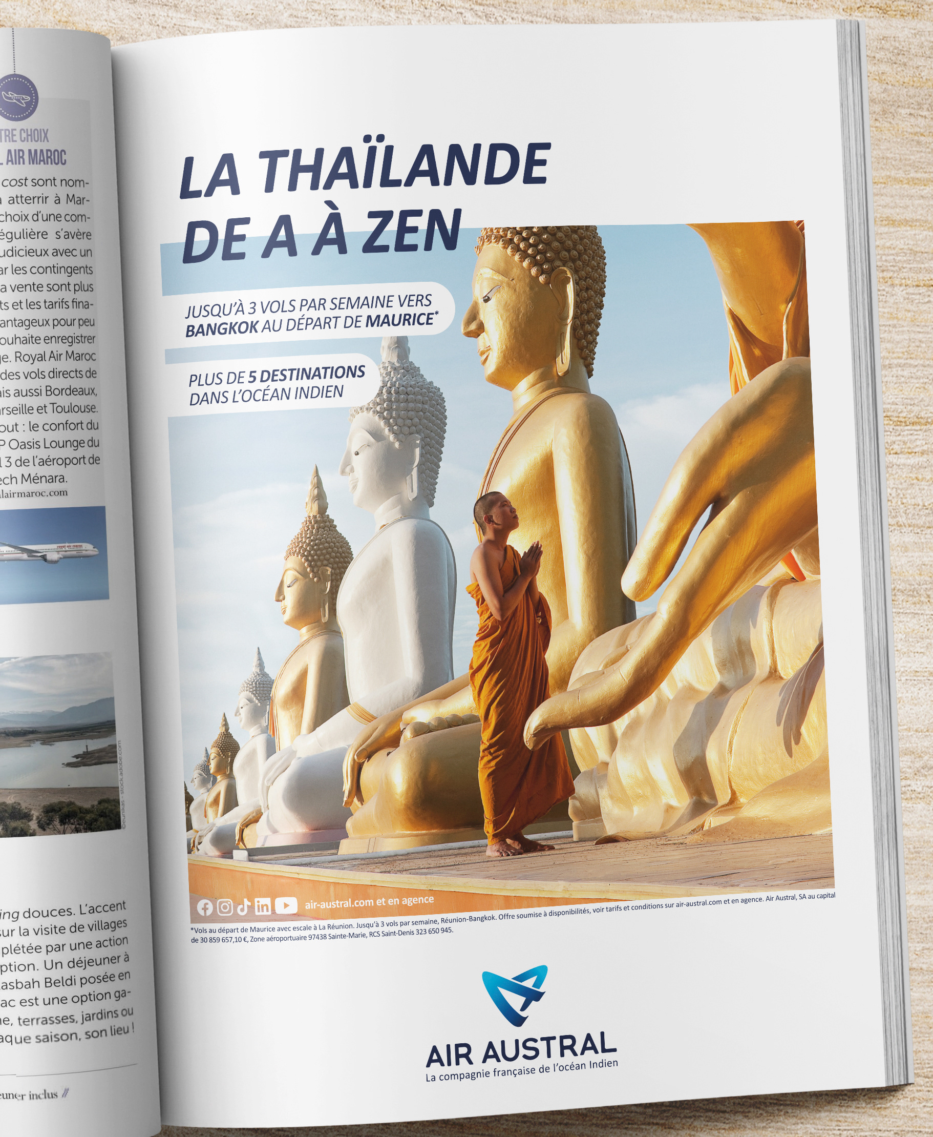 Annonceur : Air Austral / Job Freelance