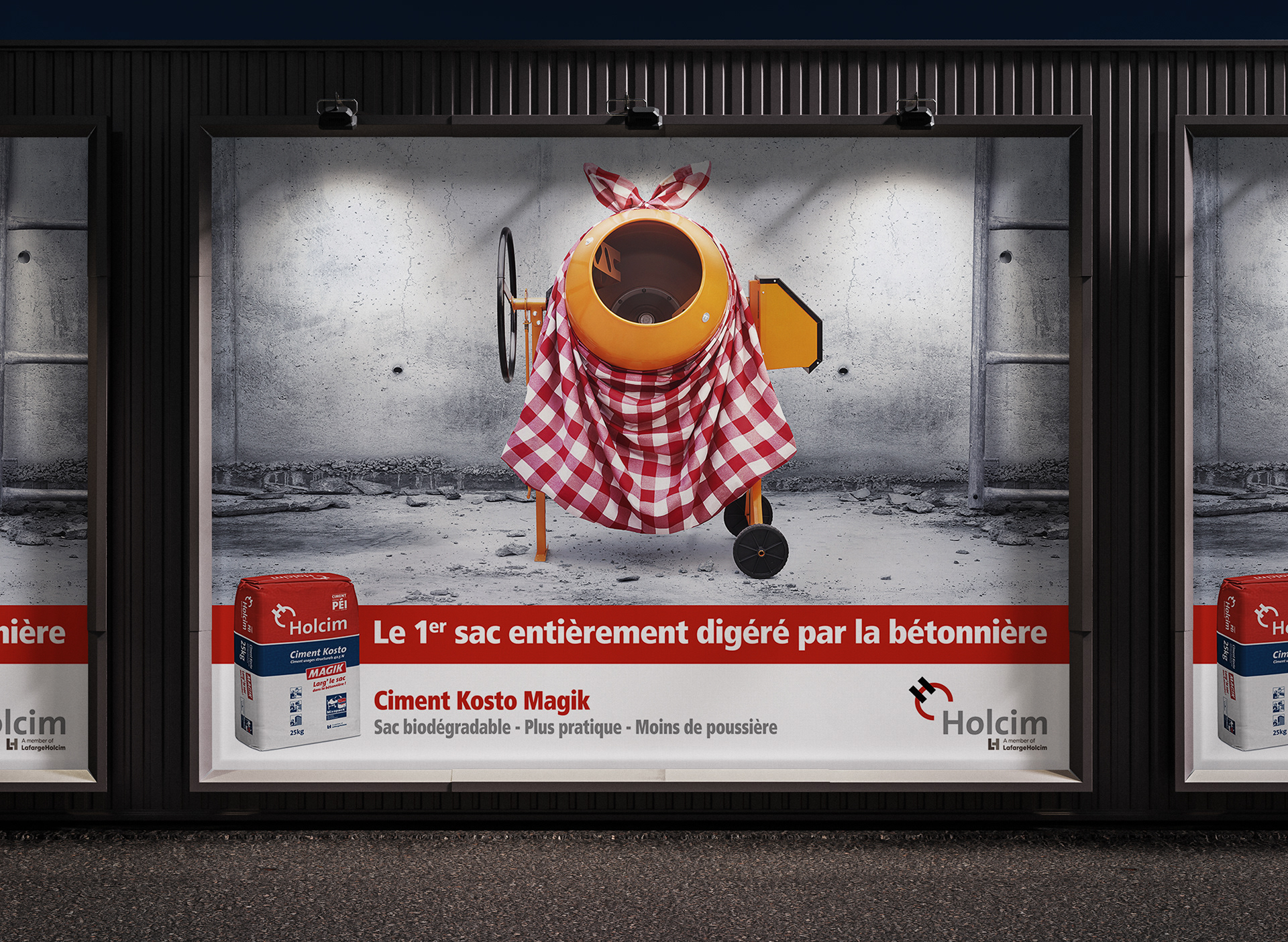 Annonceur : Holcim / Agence : Saatchi & Saatchi