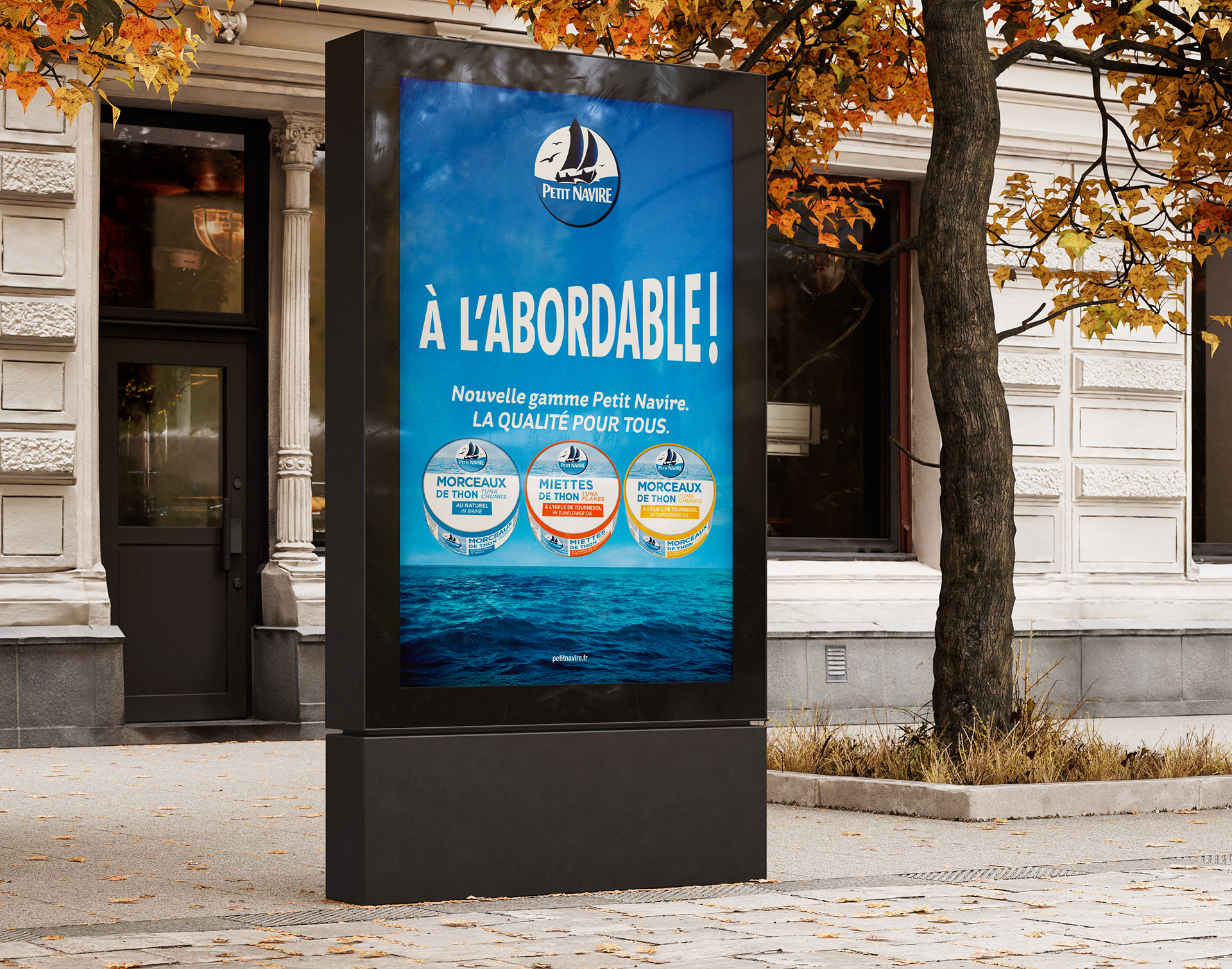 Annonceur : Petit Navire / Agence : Saatchi & Saatchi