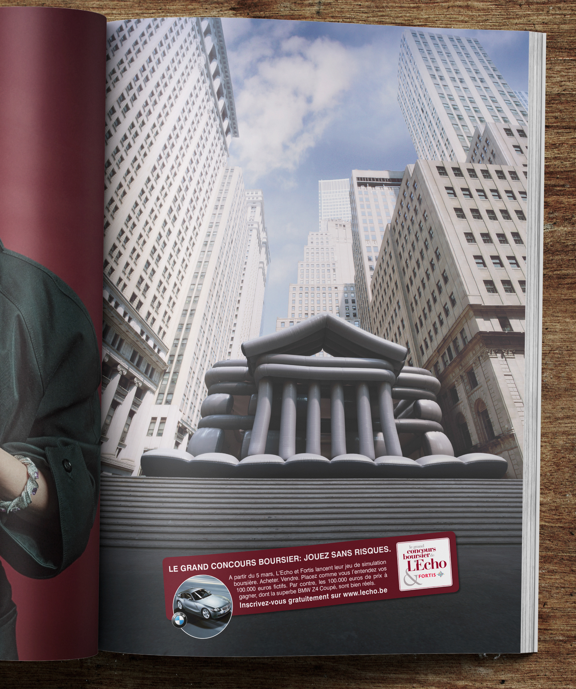 Annonceur : L'Écho / Agence : Young & Rubicam