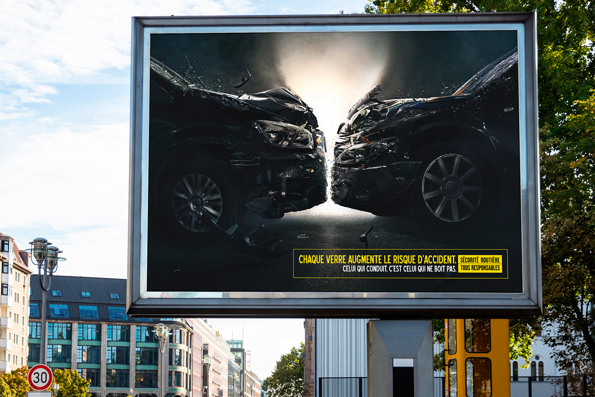 Annonceur : La sécurité routière / Agence : Saatchi & Saatchi