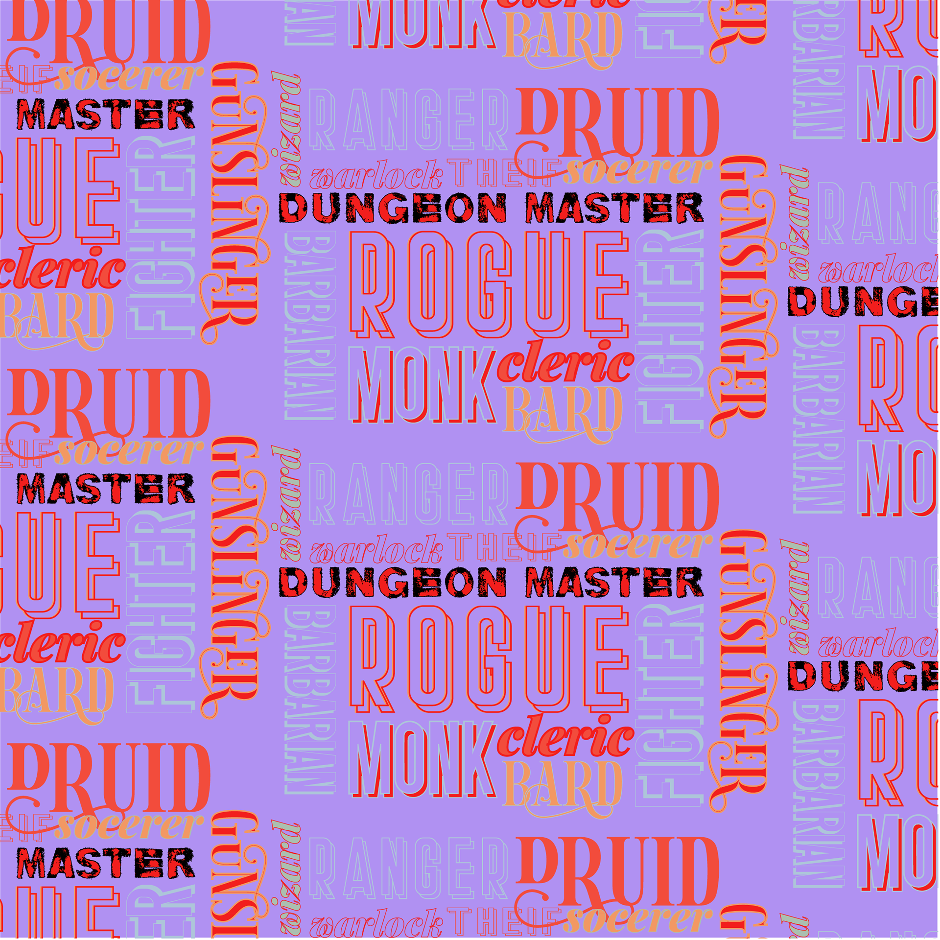 Typographic Pattern