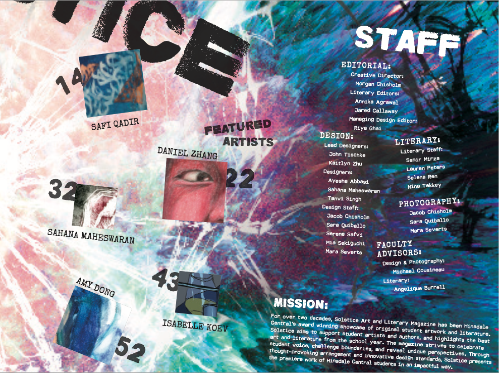 Table of Contents Spread