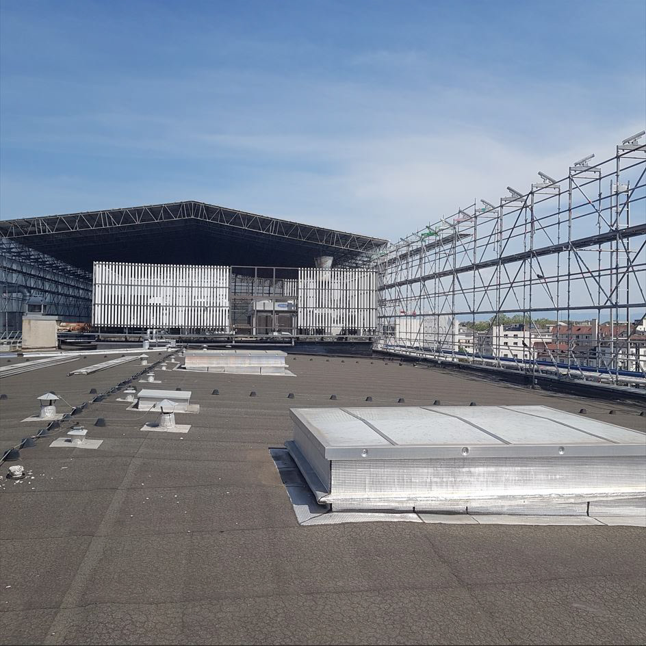 chantier / étanchéité avant travaux