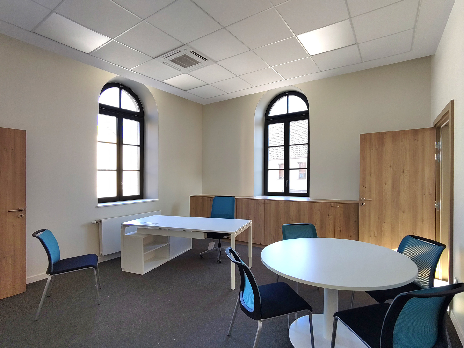 chantier / bureau du maire