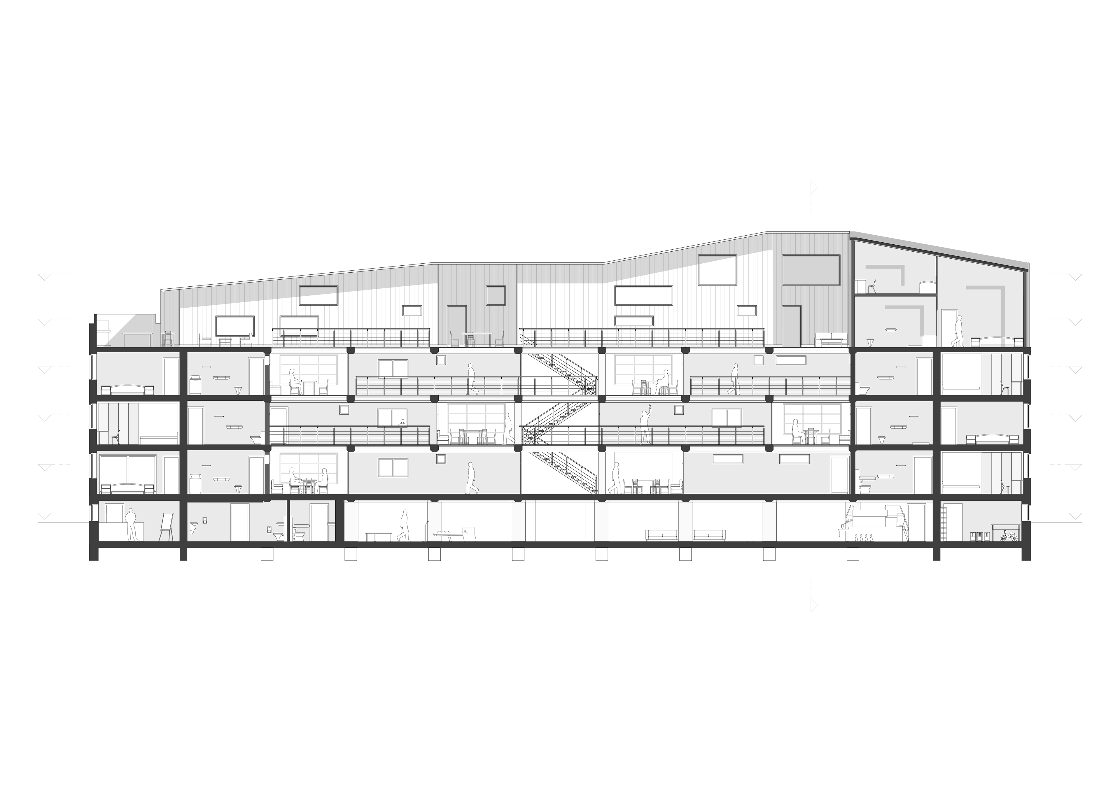 Schnitt Lichtschacht