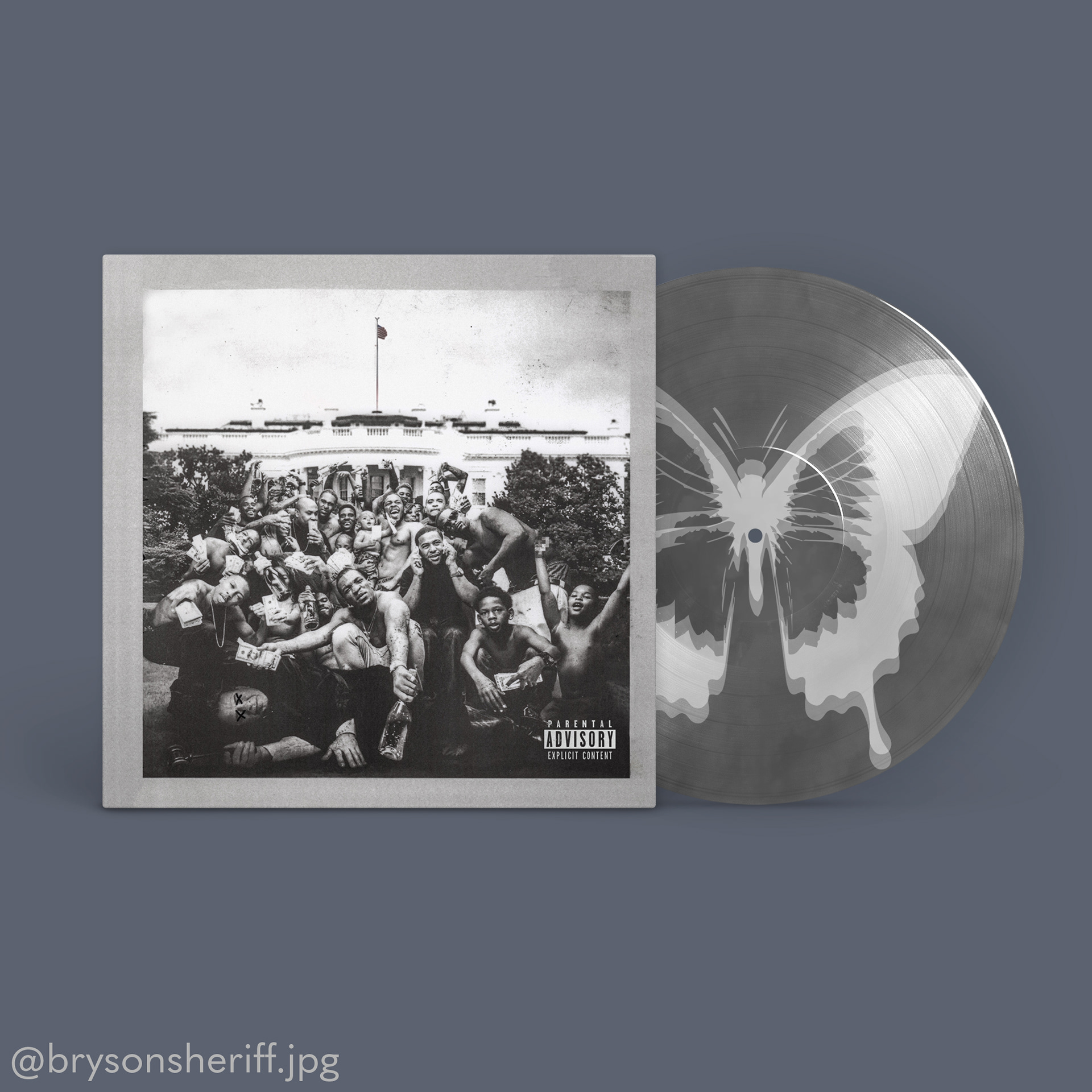 Kendrick Lamar - "To Pimp A Butterfly" Vinyl Record Concept