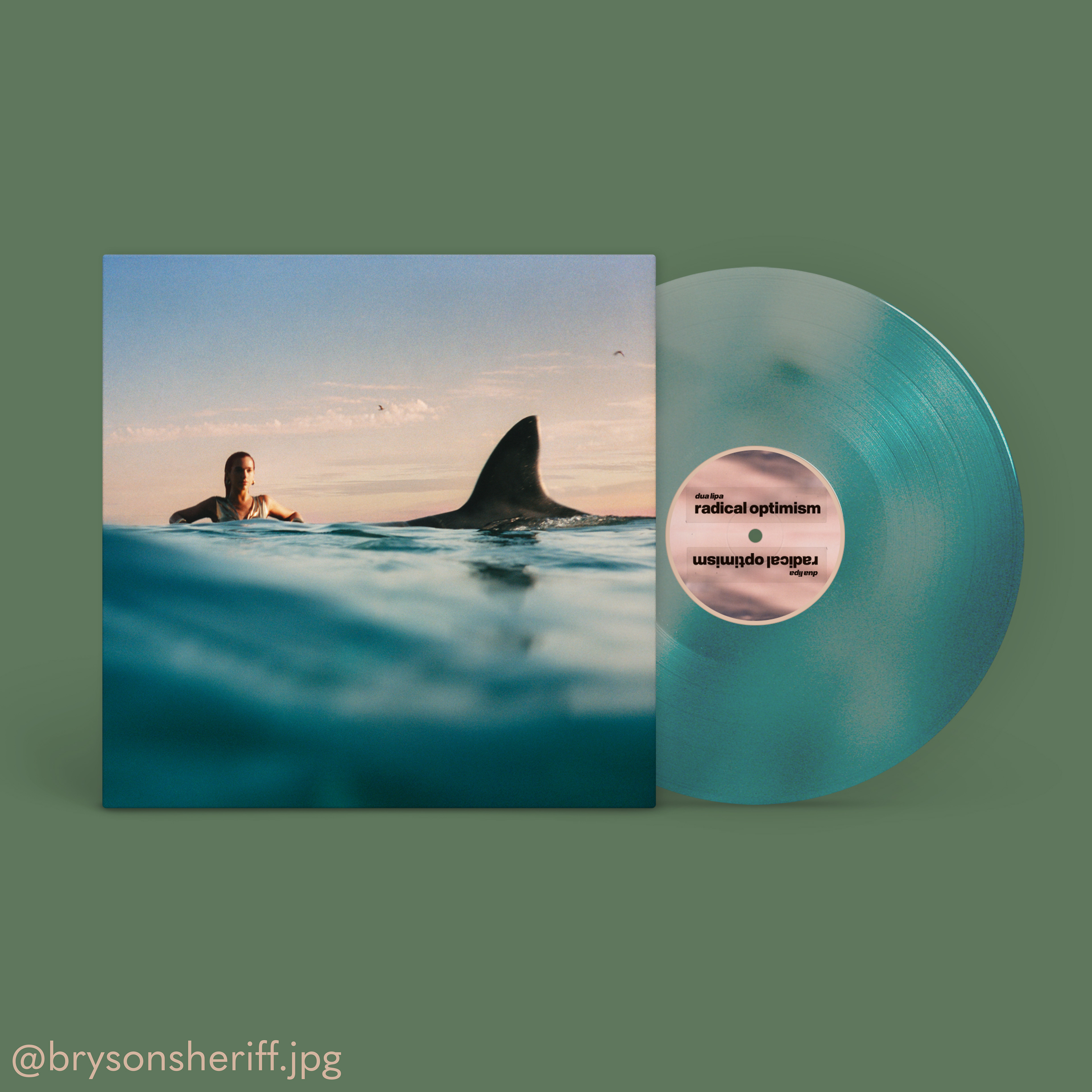 Dua Lipa - "Radical Optimism" Vinyl Record Concept