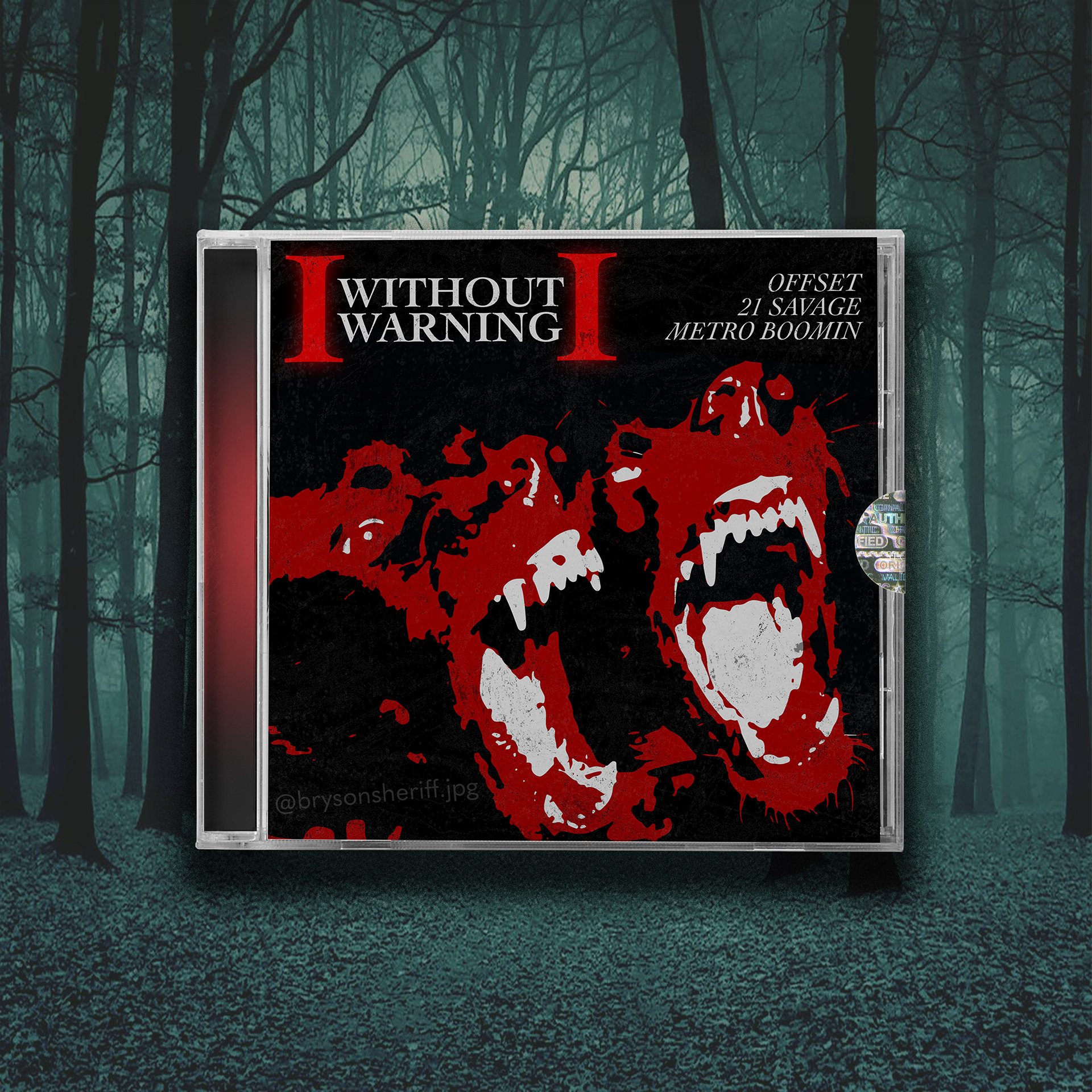 Metro Boomin - "Without Warning II" CD Concept