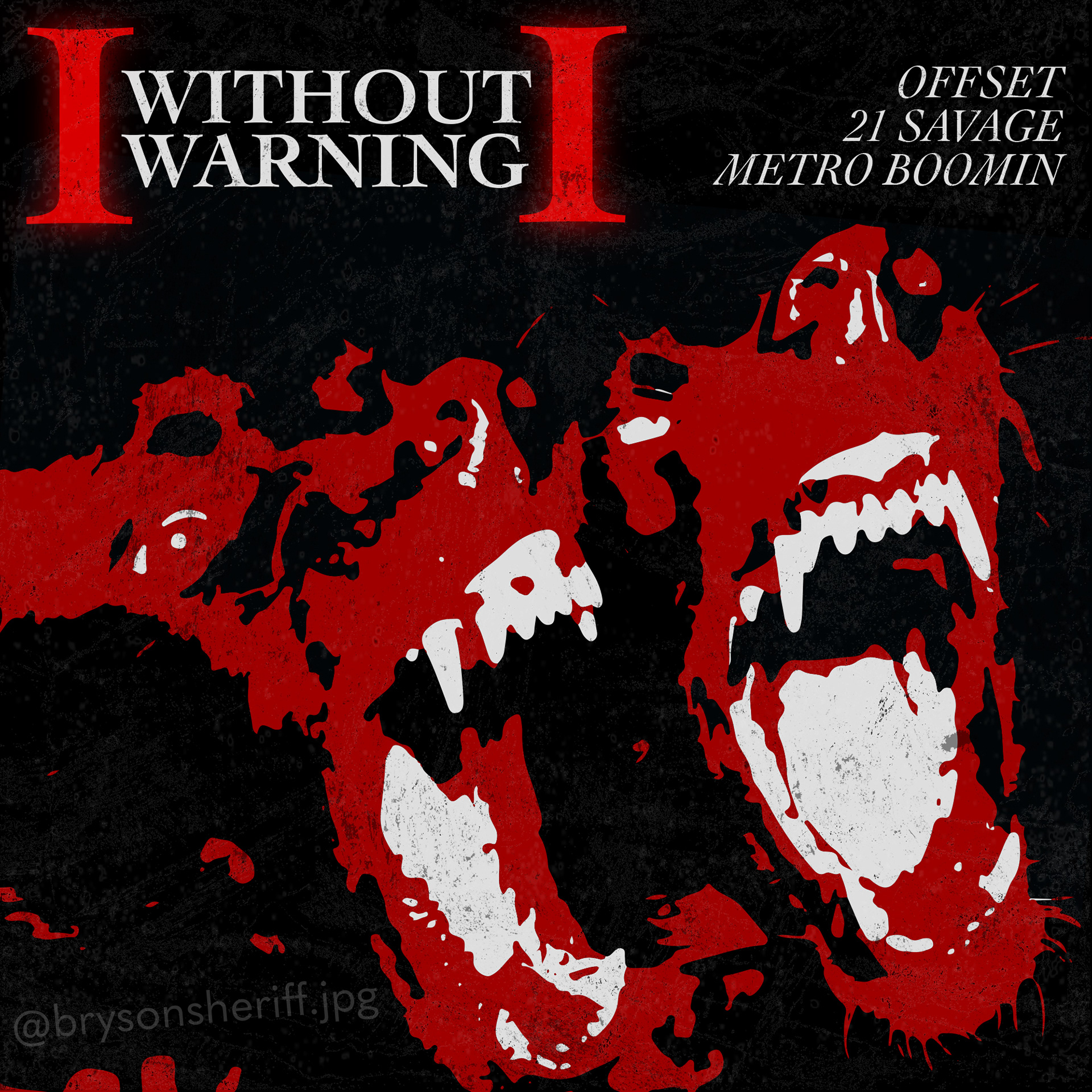 Metro Boomin - "Without Warning II" Album Cover Concept