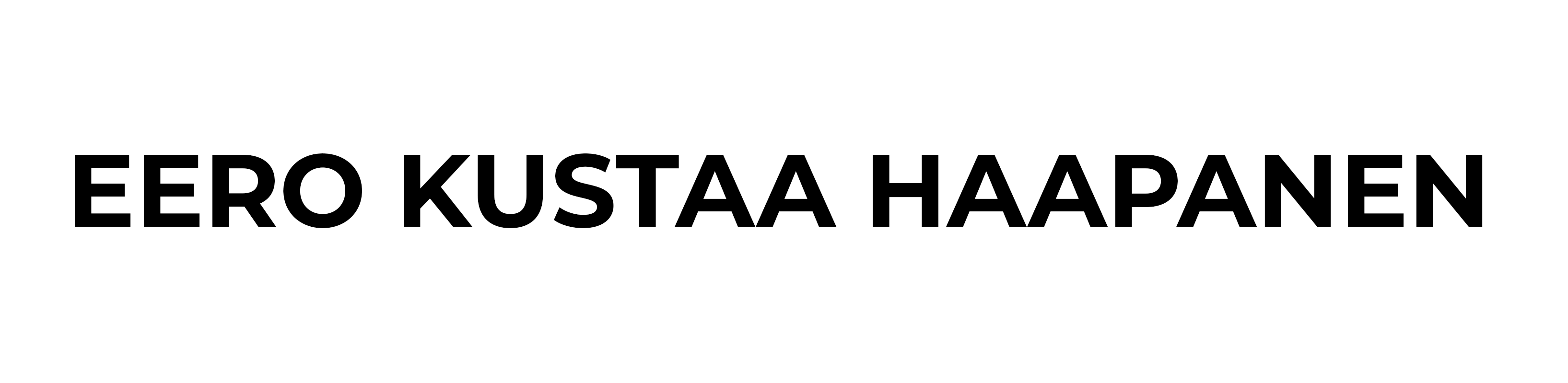 EERO KUSTAA HAAPANEN
