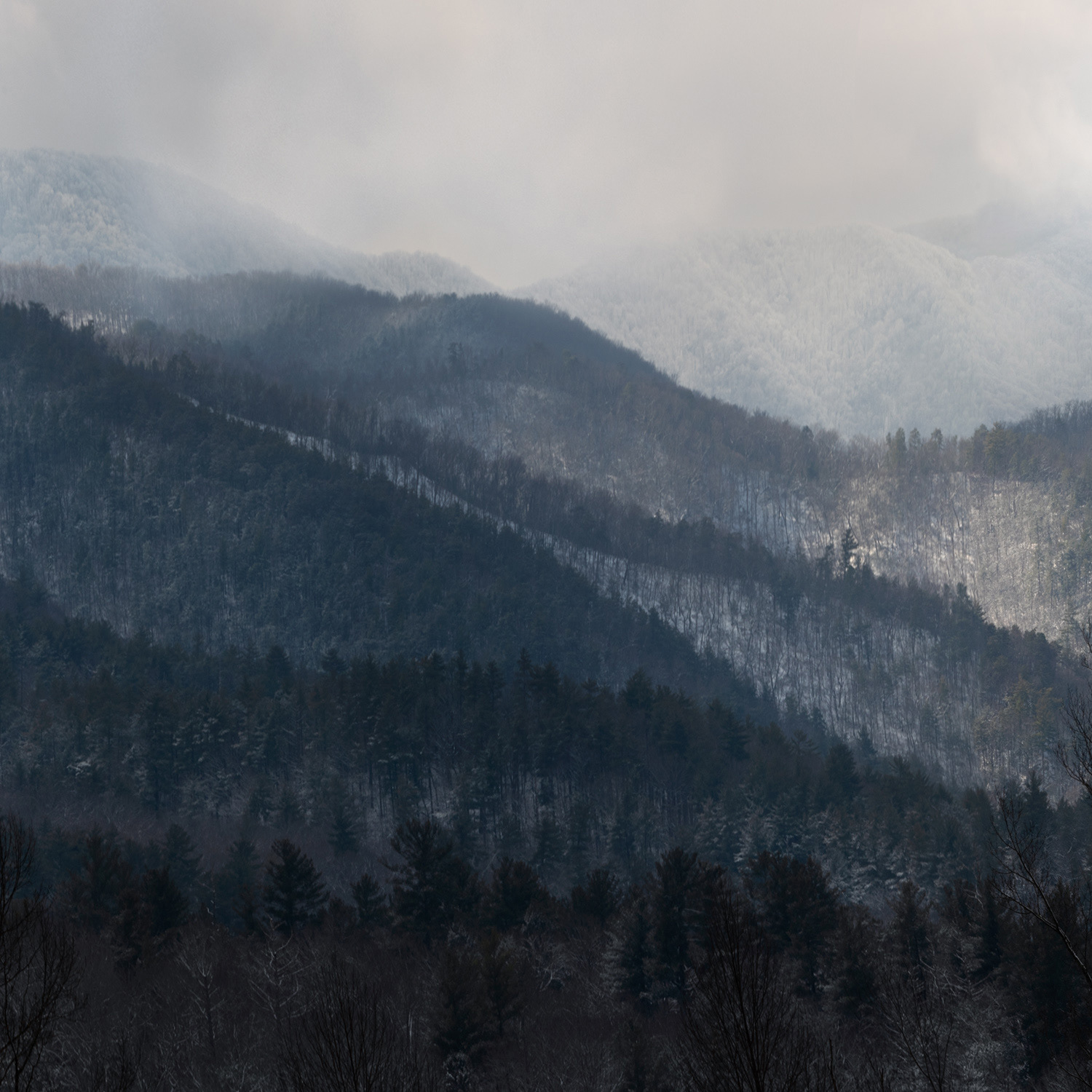 Snowscape Divided 1, 2020