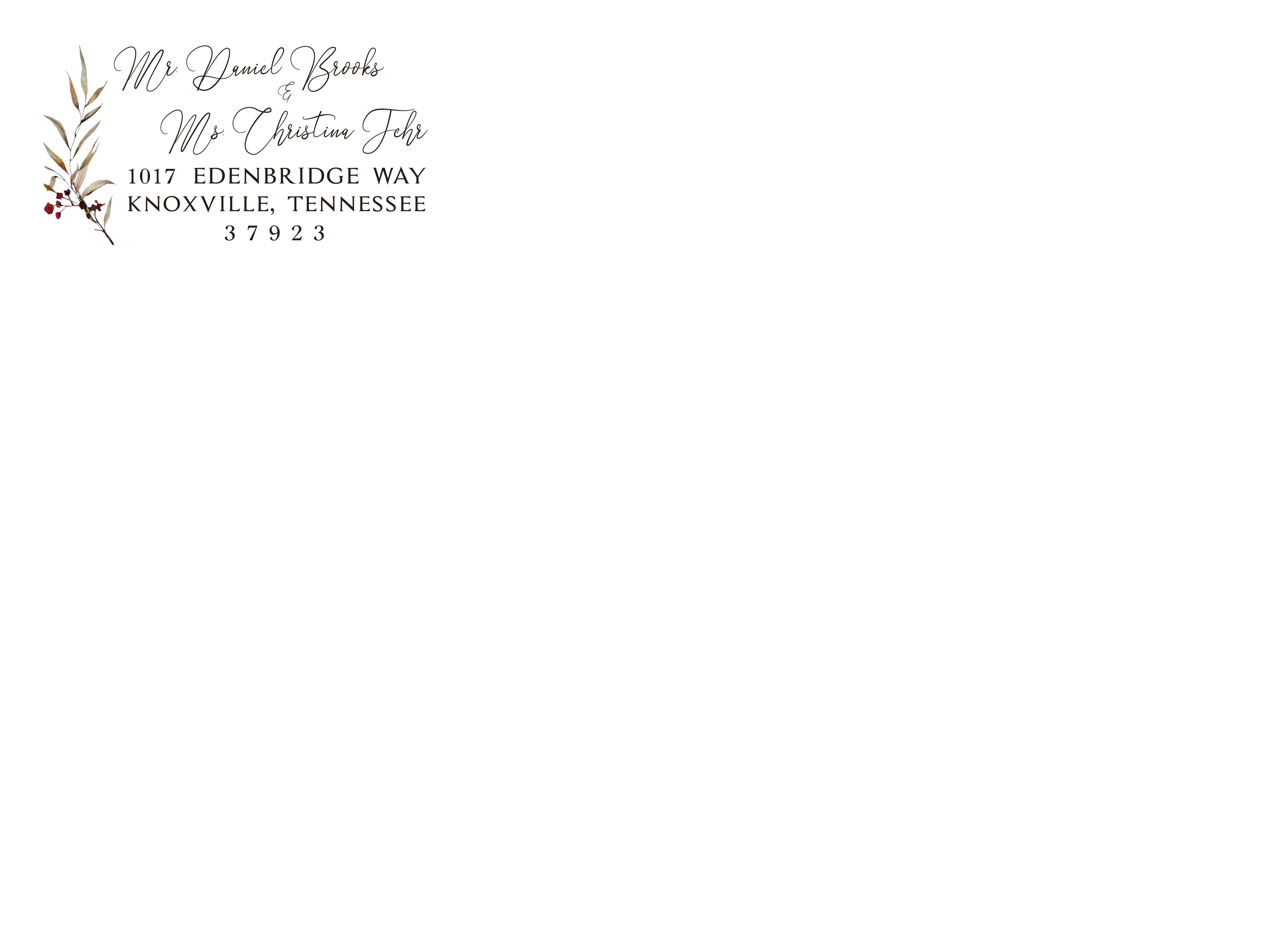 custom envelop