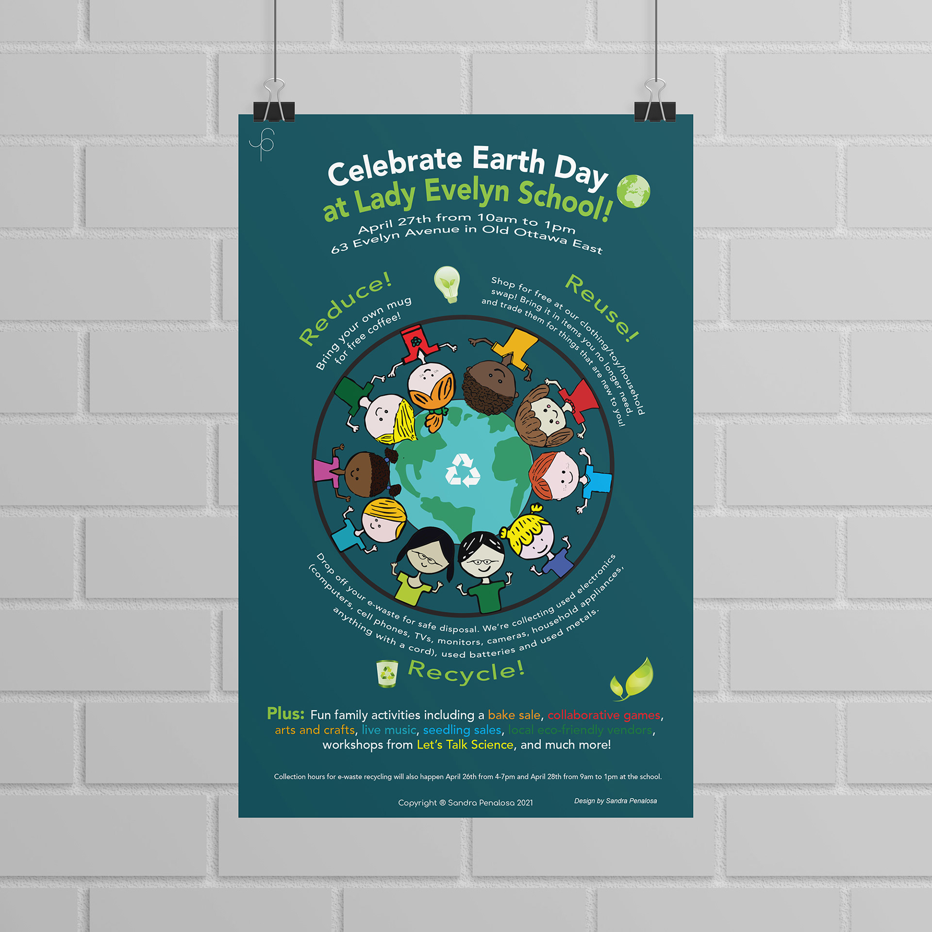 School Activity Poster Design