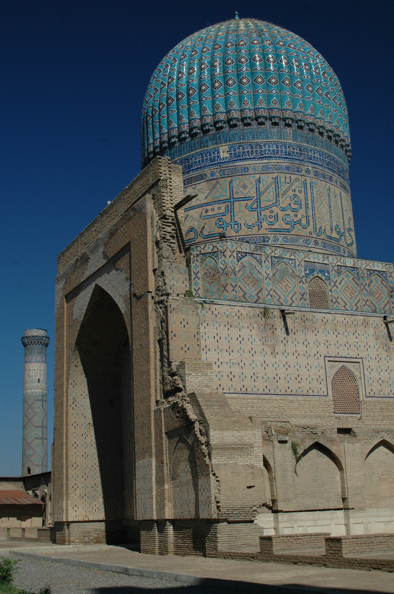 Samarkand, Oezbekistan - Bibi Khanym mausoleum
