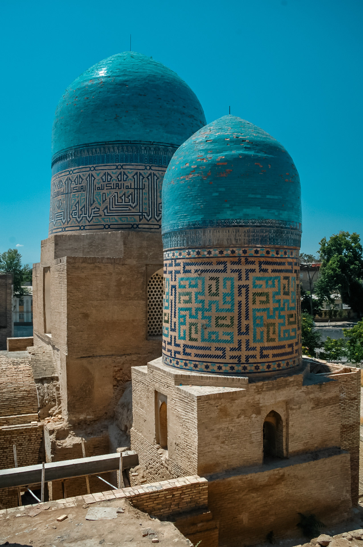 Samarkand, Oezbekistan - Shah-i-Zinda necropolis