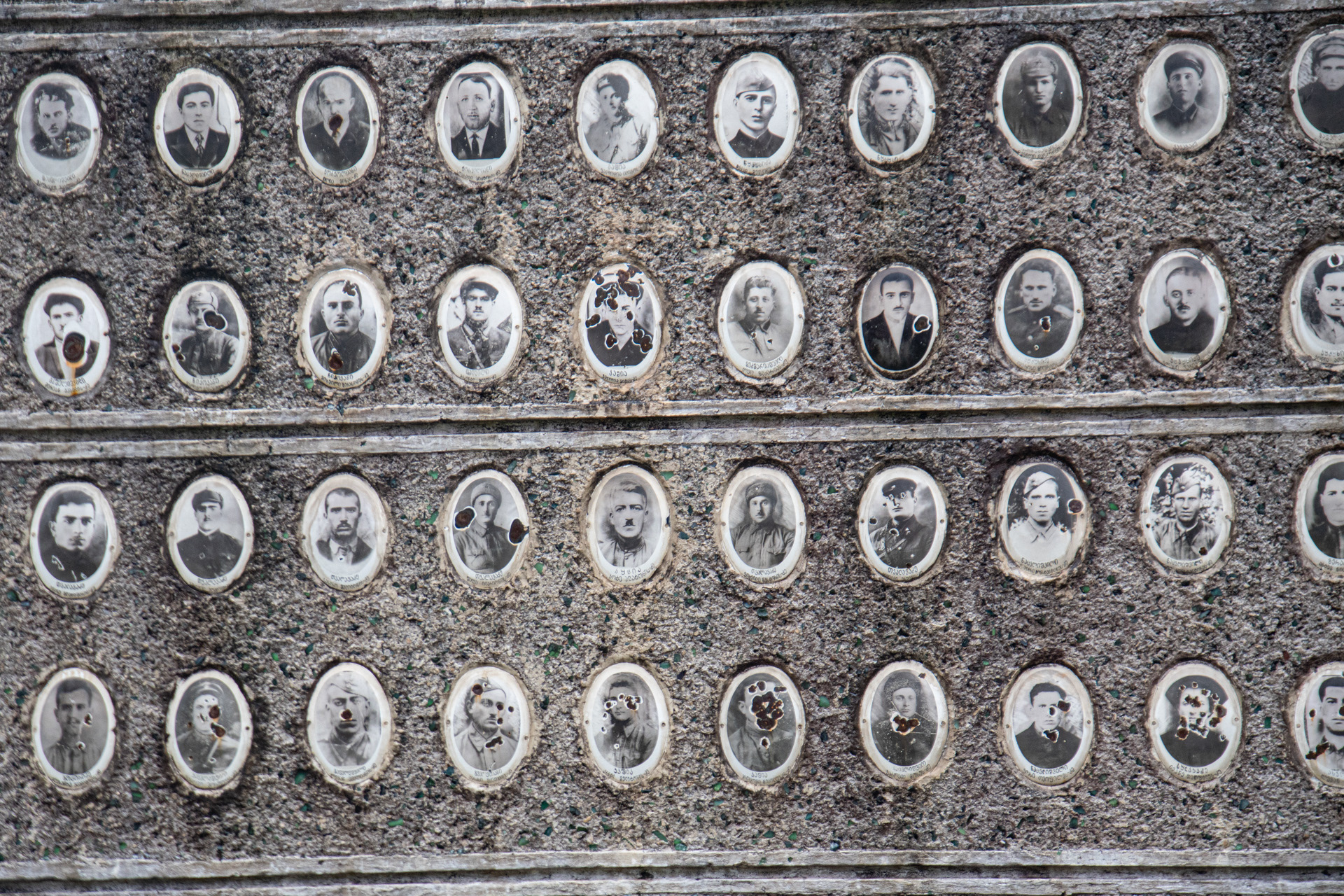 Kveda Bashi, Georgië - WWII memorial