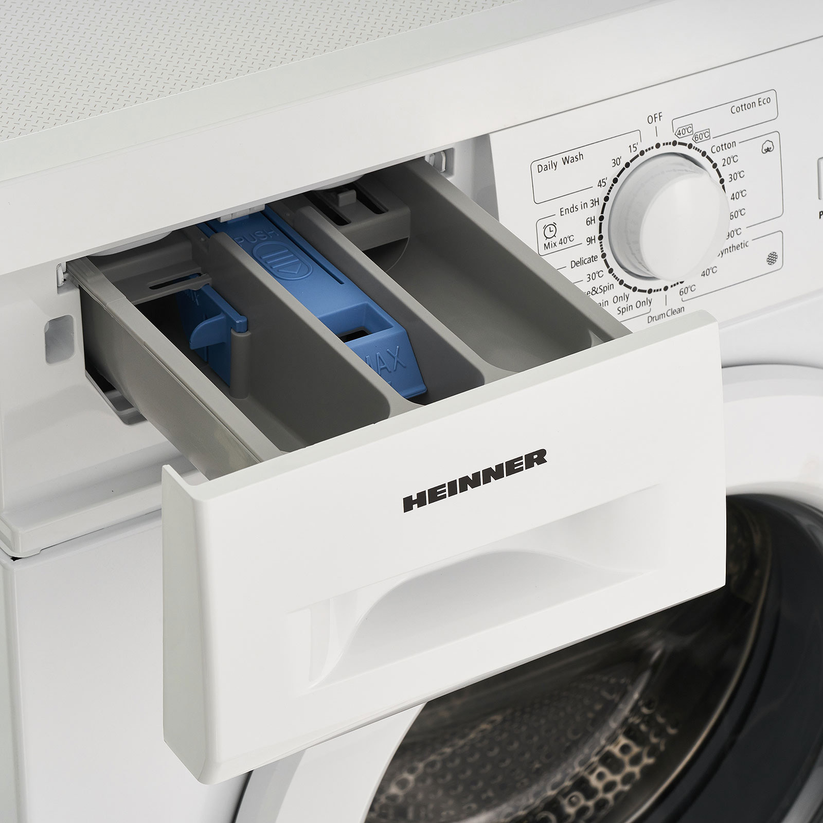 Masina de spalat rufe Heinner alba detaliu
