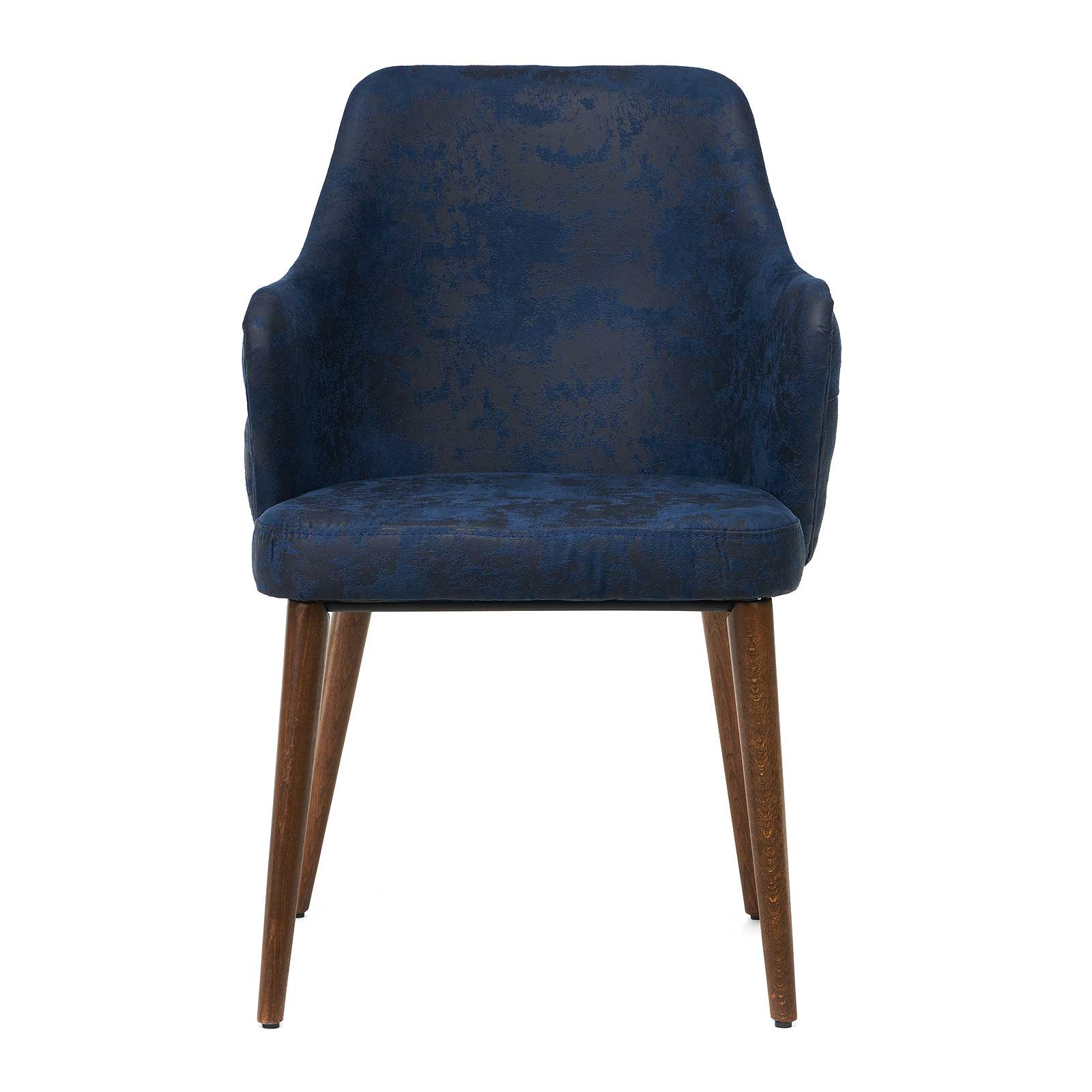 fotoliu albastru frontal