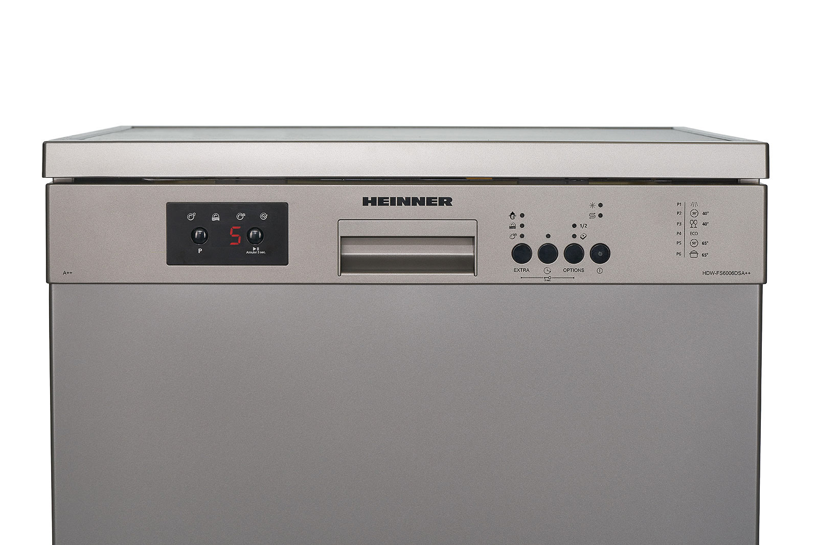 Masina de spalat vase Heinner panou